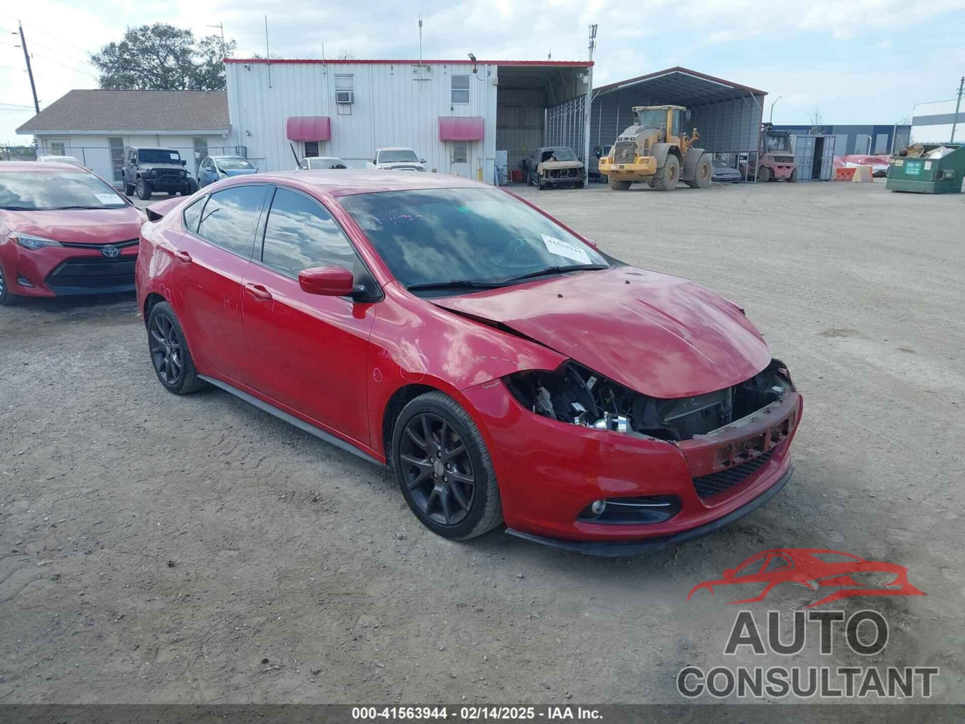 DODGE DART 2015 - 1C3CDFBB1FD415207
