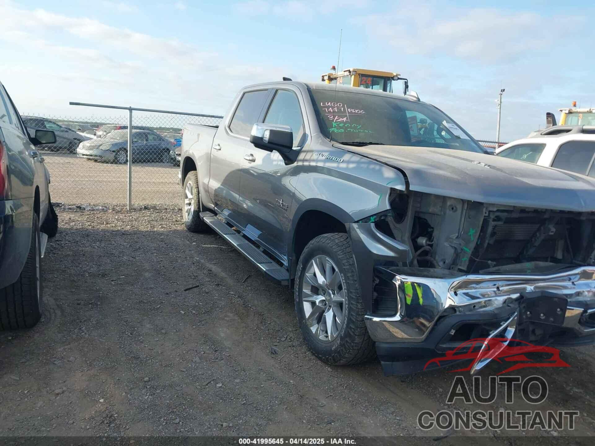 CHEVROLET SILVERADO 1500 2019 - 1GCUYGEL9KZ166327