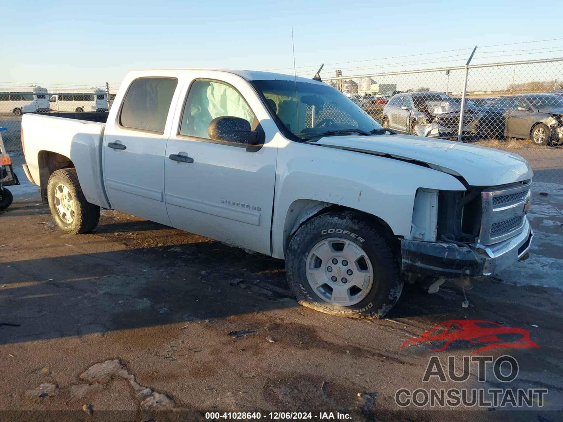 CHEVROLET SILVERADO 1500 2012 - 3GCPKSE70CG102845