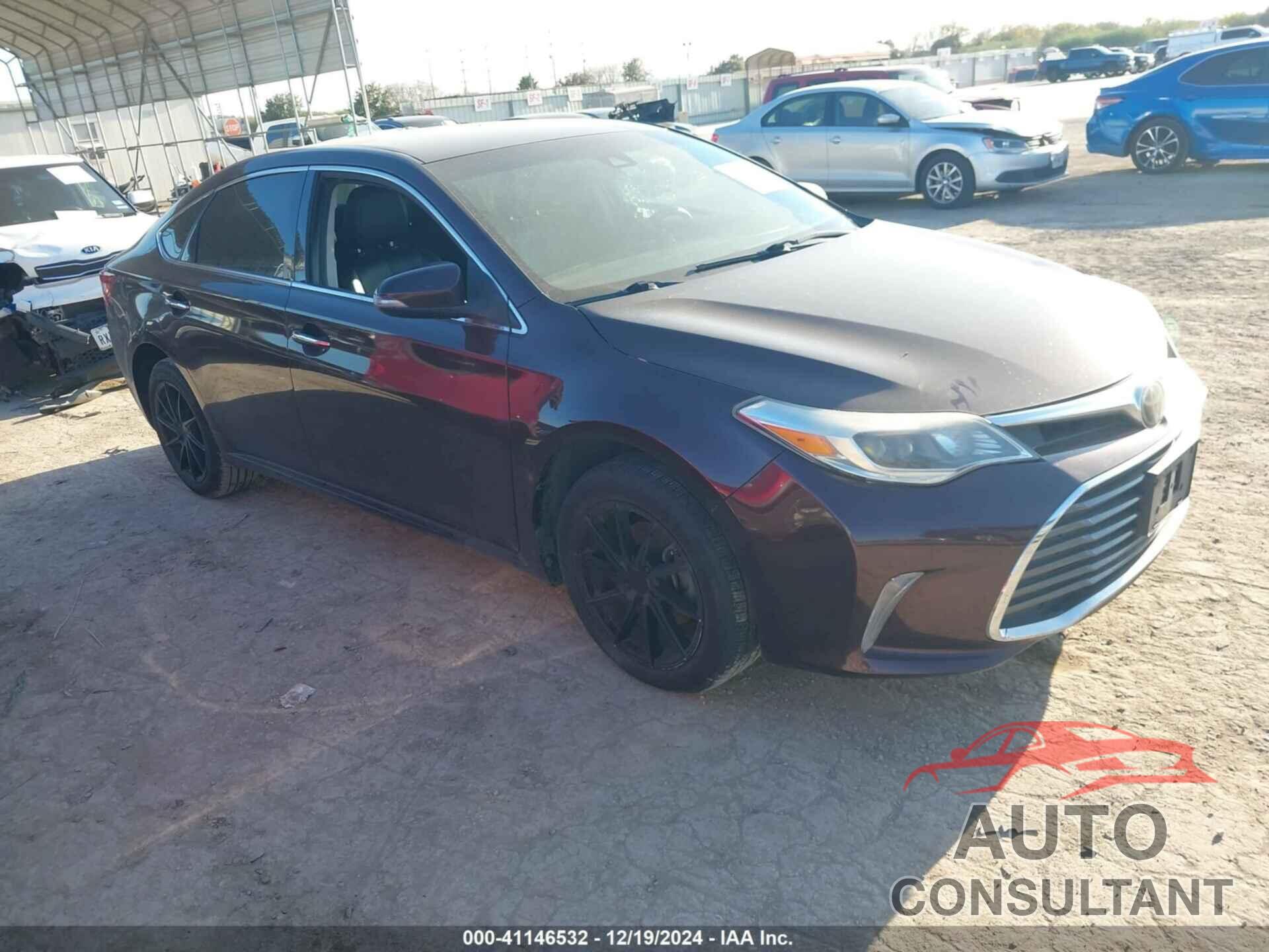 TOYOTA AVALON 2018 - 4T1BK1EB5JU281088