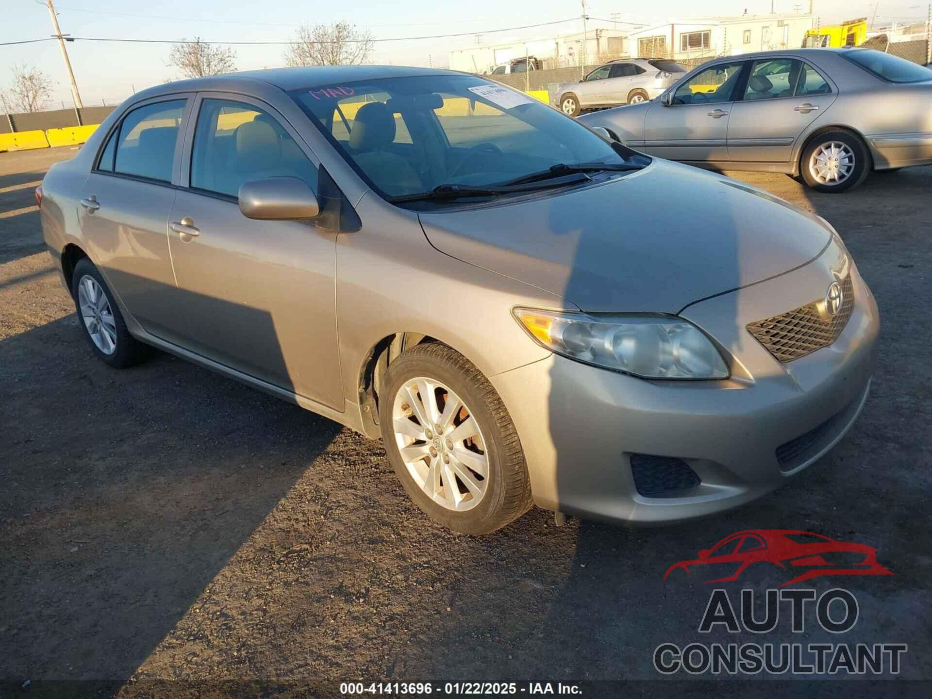 TOYOTA COROLLA 2009 - 1NXBU40E49Z035545