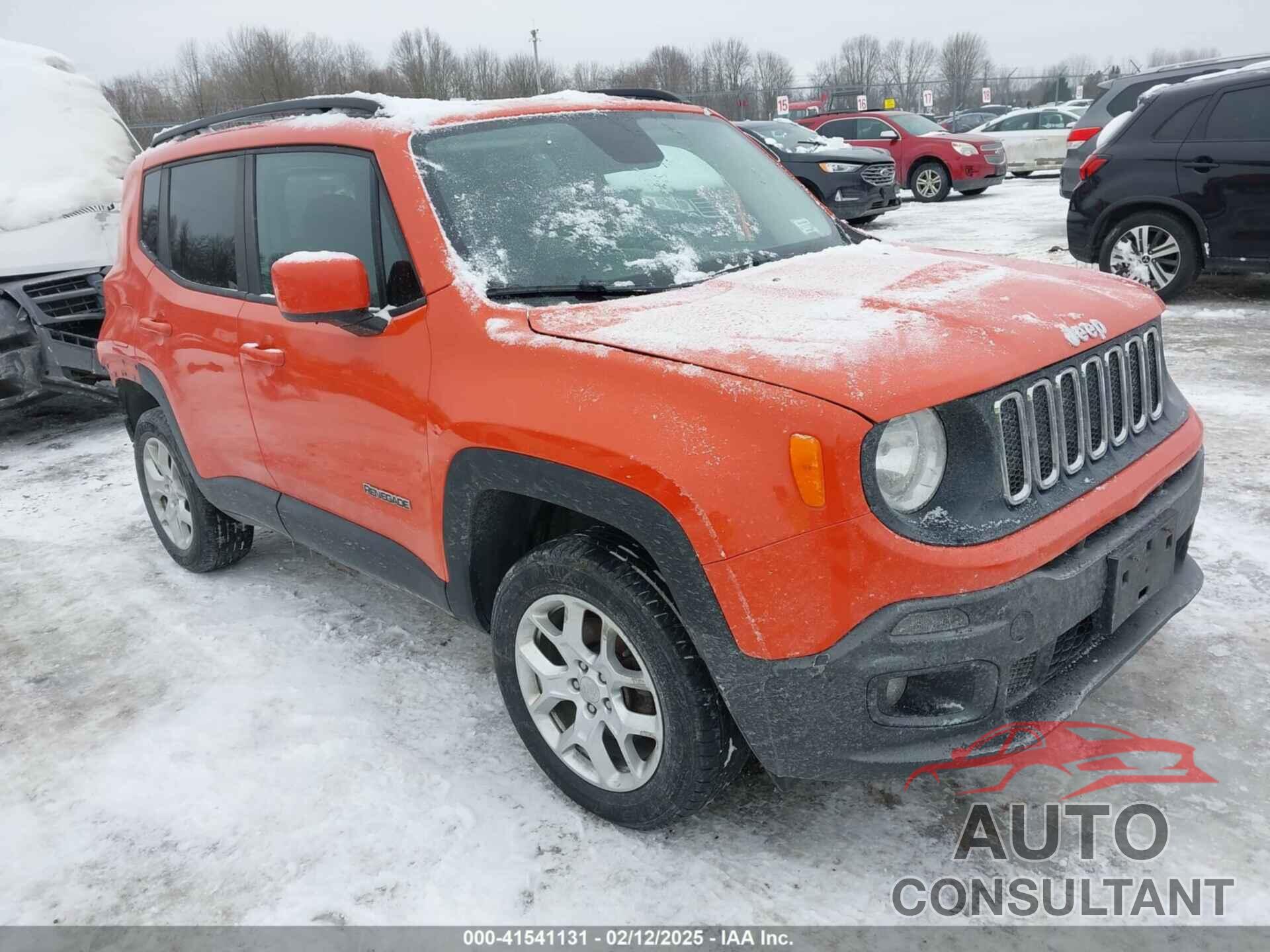 JEEP RENEGADE 2016 - ZACCJBBT7GPD97532