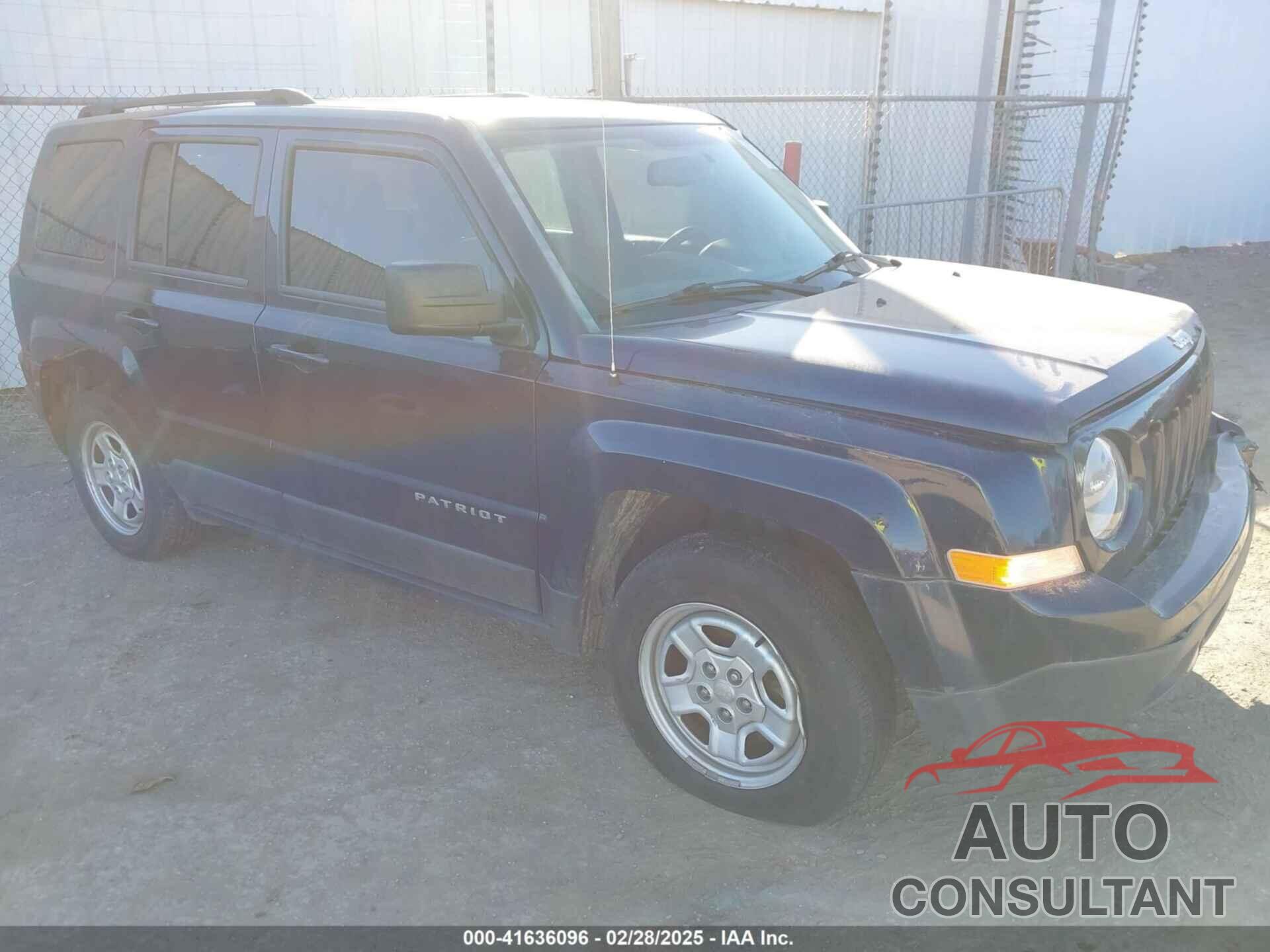 JEEP PATRIOT 2016 - 1C4NJPBB0GD547623