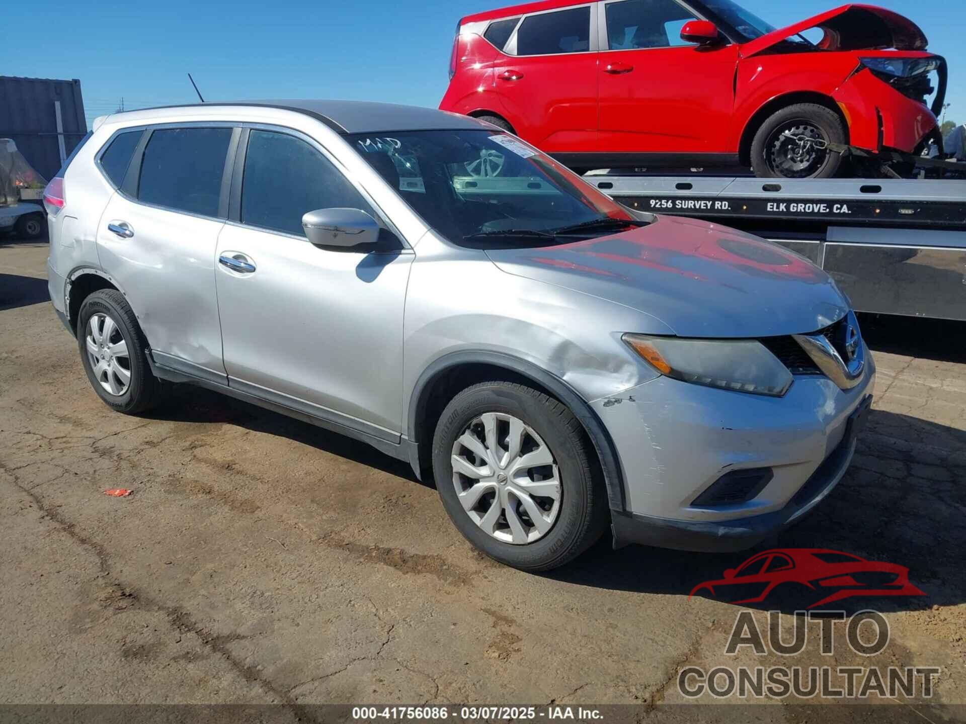 NISSAN ROGUE 2015 - KNMAT2MT9FP555766