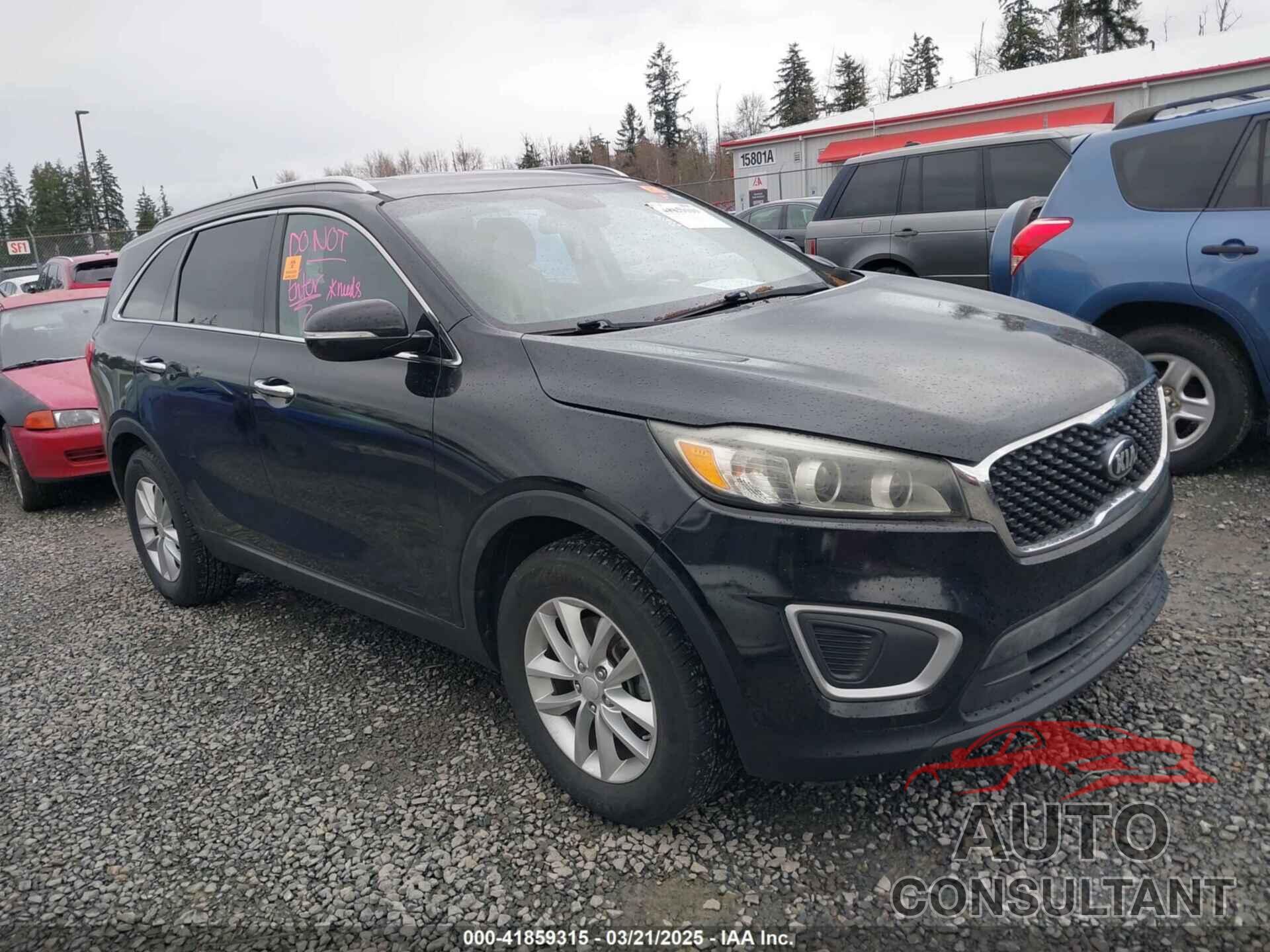 KIA SORENTO 2017 - 5XYPG4A30HG245672