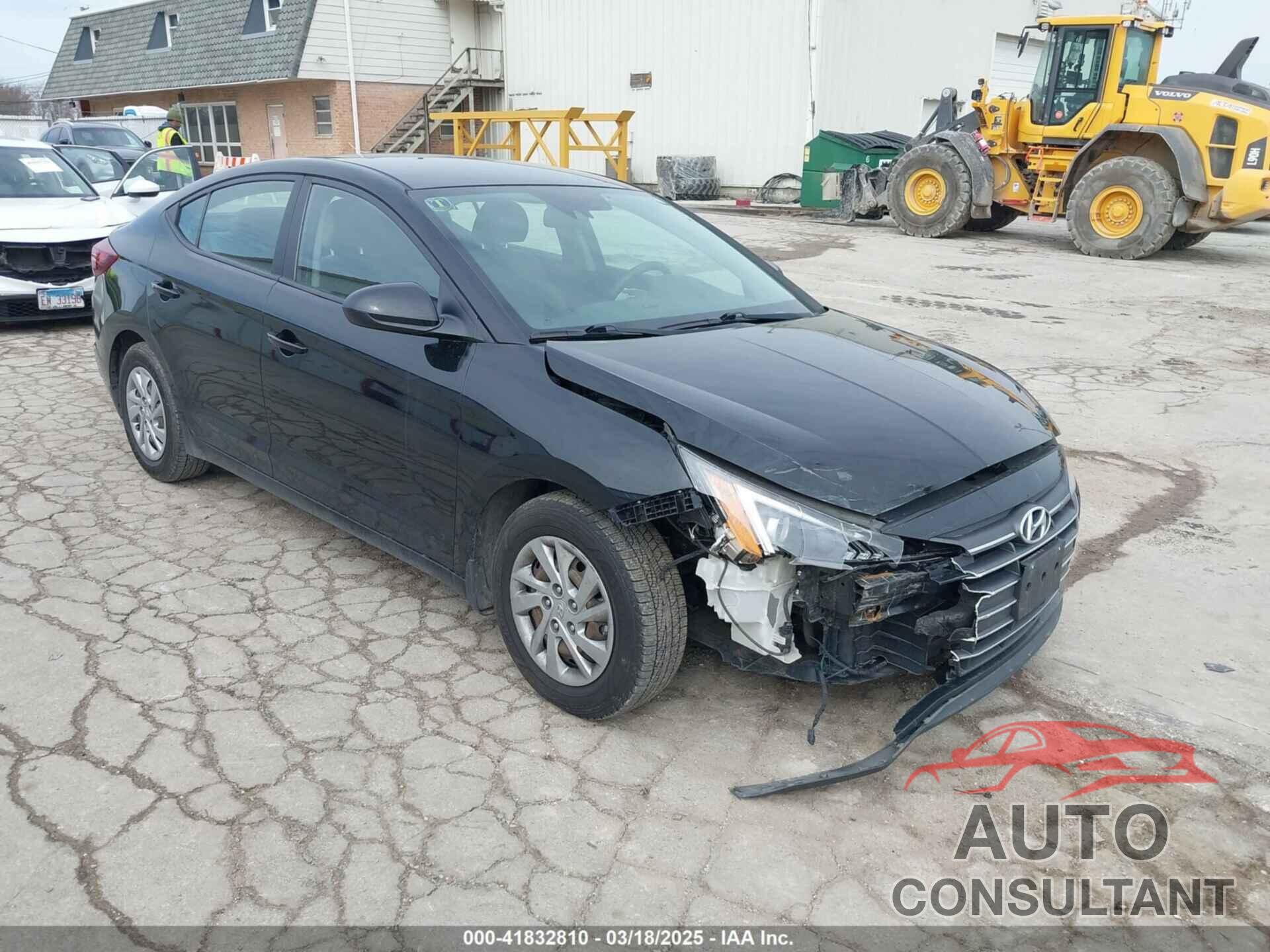 HYUNDAI ELANTRA 2020 - KMHD74LF9LU081030