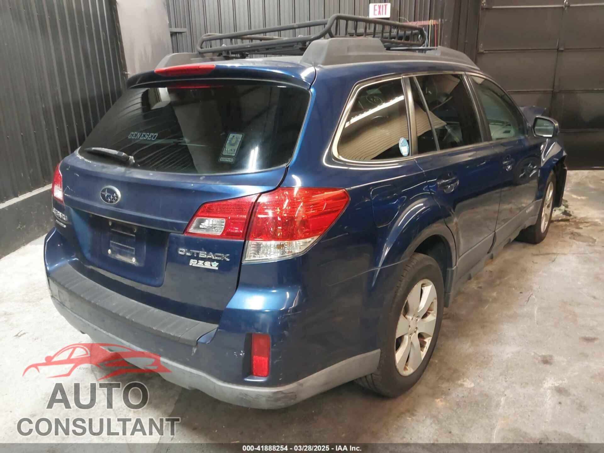 SUBARU OUTBACK 2010 - 4S4BRBGC3A3317437