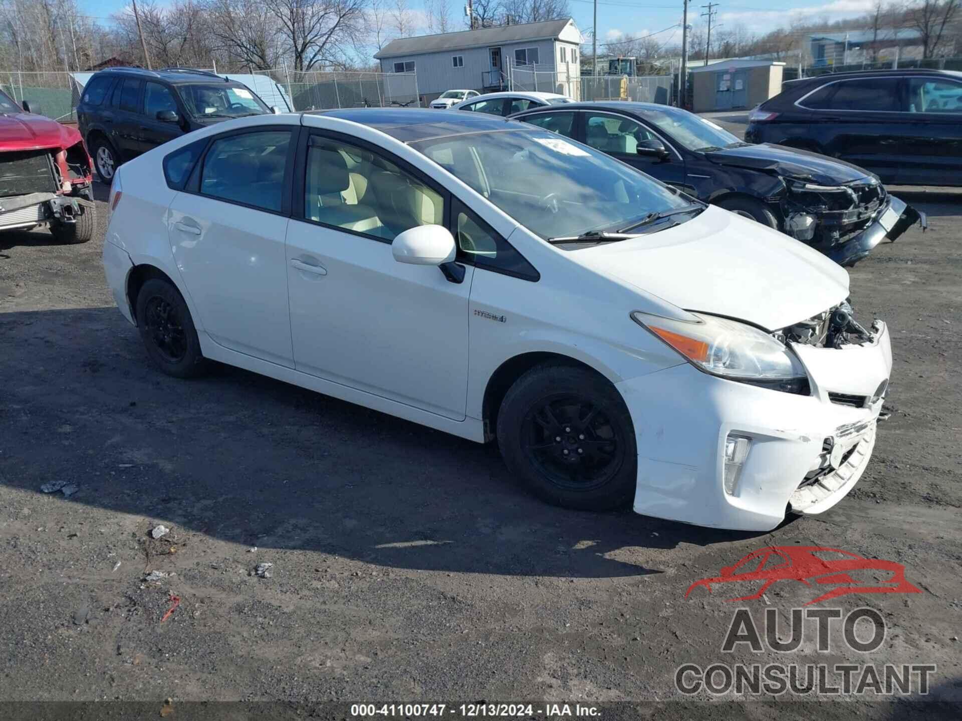 TOYOTA PRIUS 2012 - JTDKN3DU2C1592122