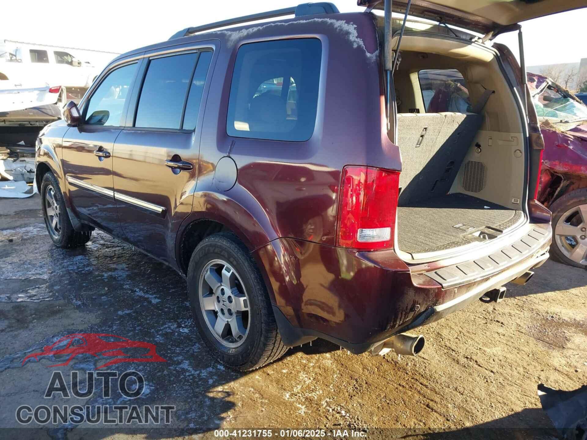 HONDA PILOT 2009 - 5FNYF38989B018668