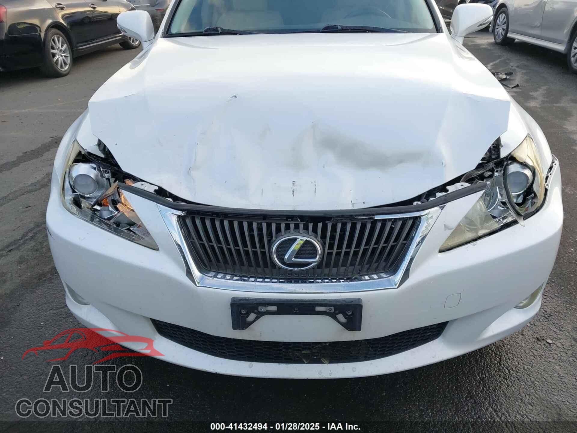 LEXUS IS 250 2009 - JTHBK262695088686