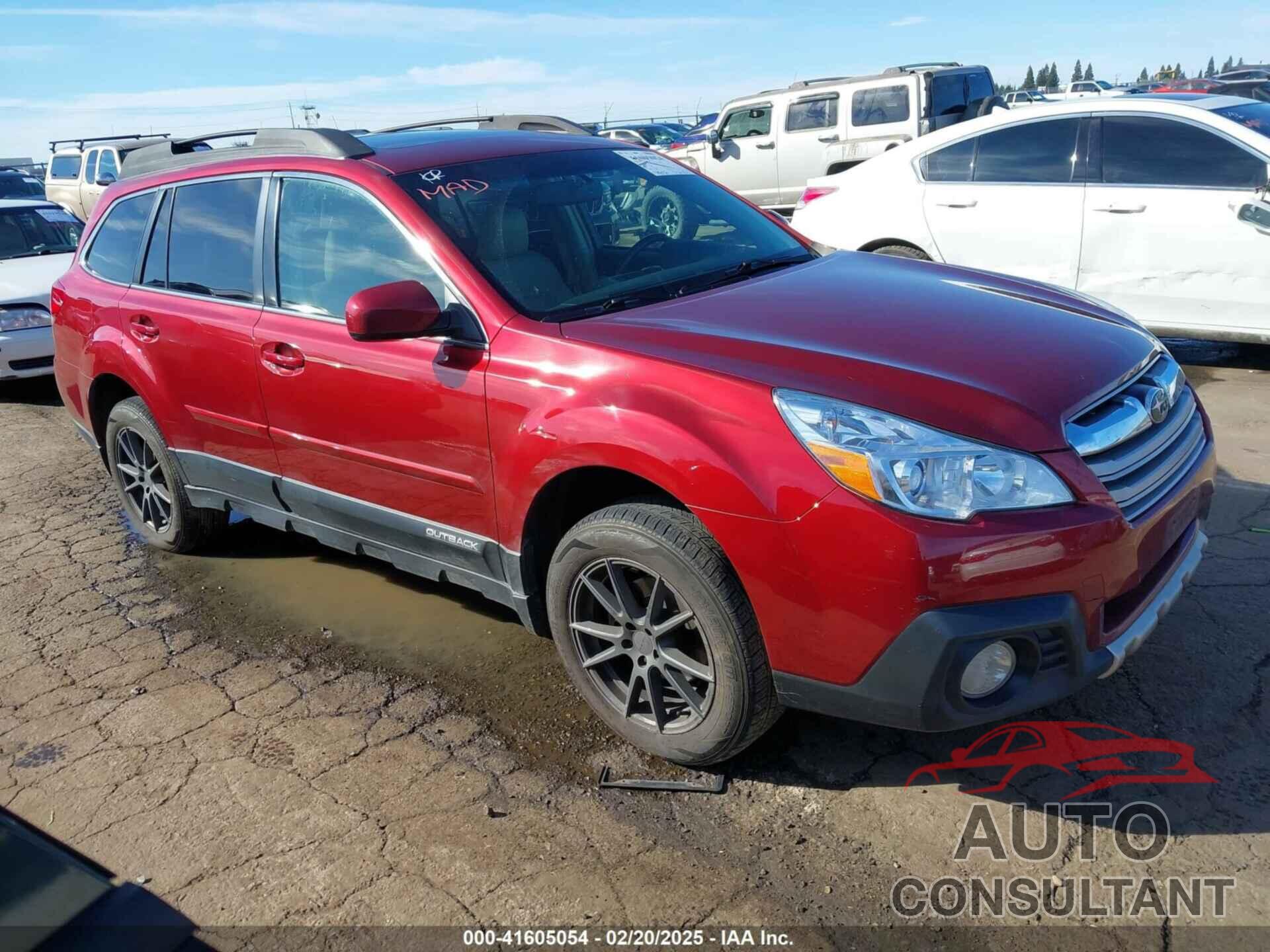 SUBARU OUTBACK 2014 - 4S4BRBLC9E3269003