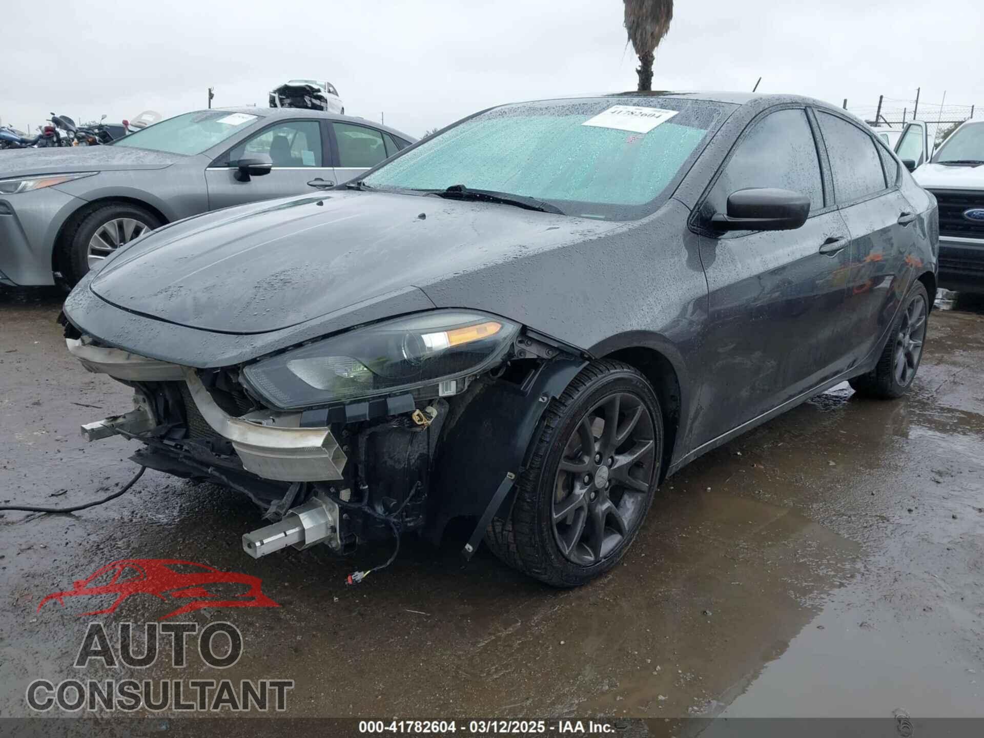 DODGE DART 2015 - 1C3CDFBB6FD301073