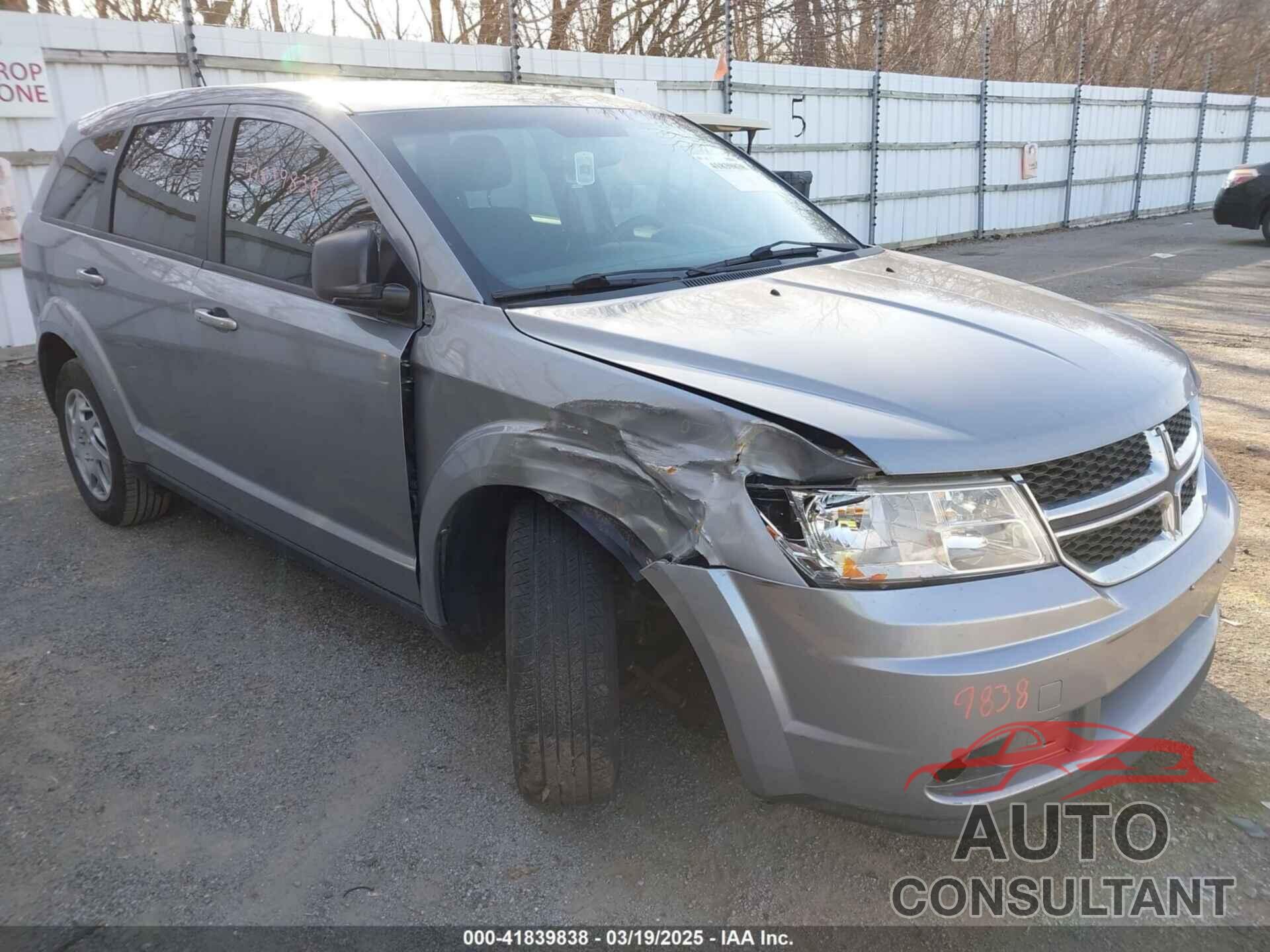 DODGE JOURNEY 2015 - 3C4PDCAB7FT719679