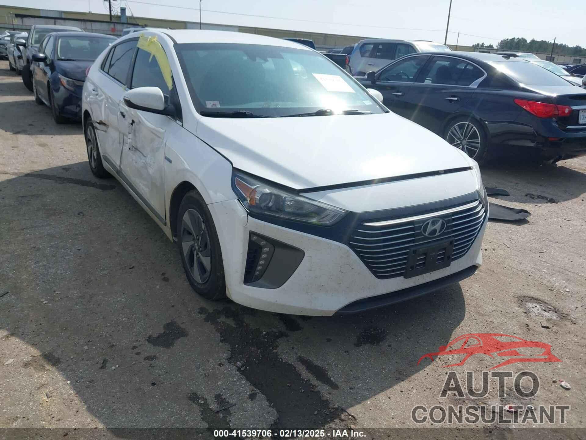 HYUNDAI IONIQ HYBRID 2017 - KMHC75LC4HU036849