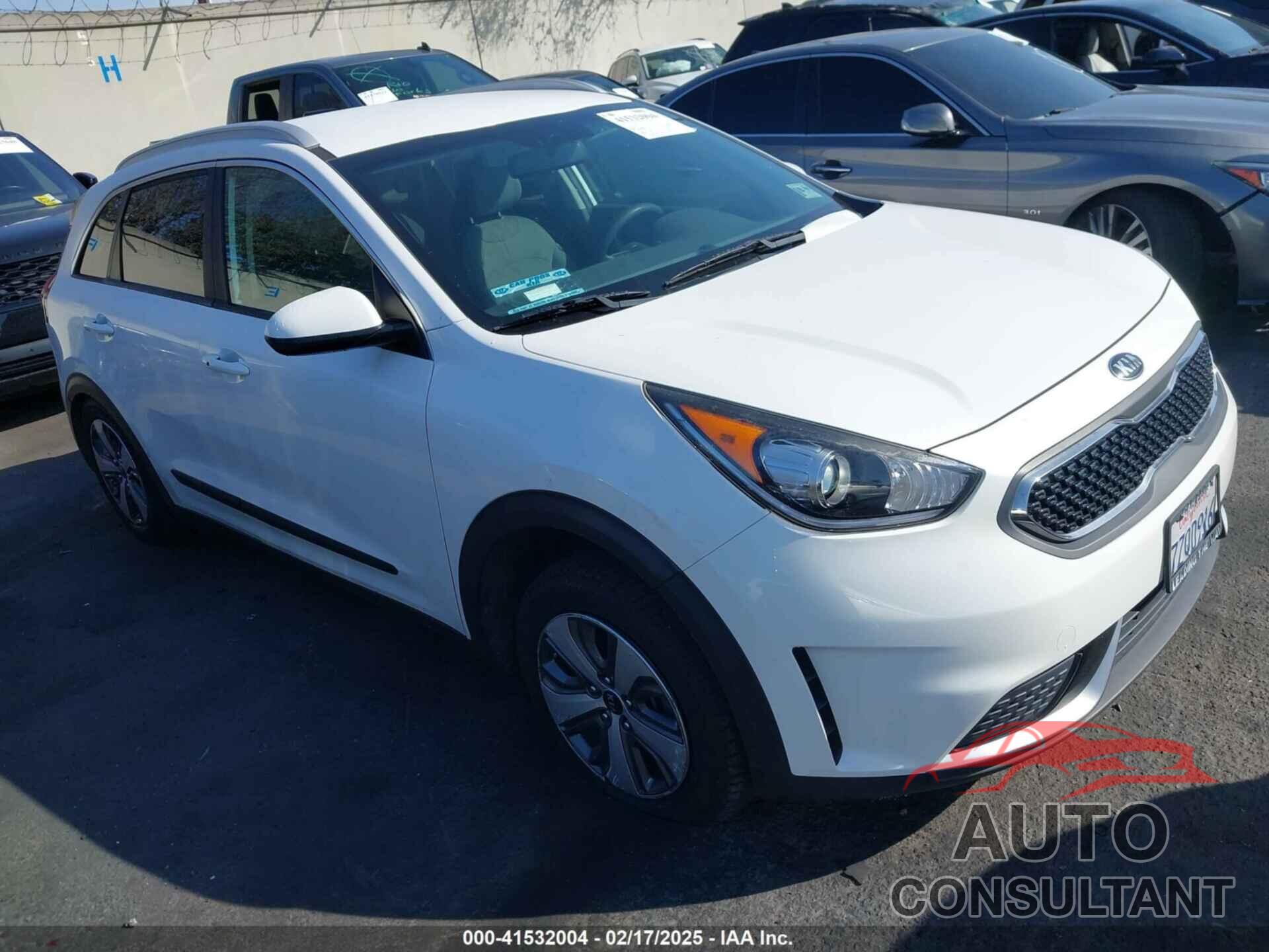 KIA NIRO 2017 - KNDCB3LC2H5085064