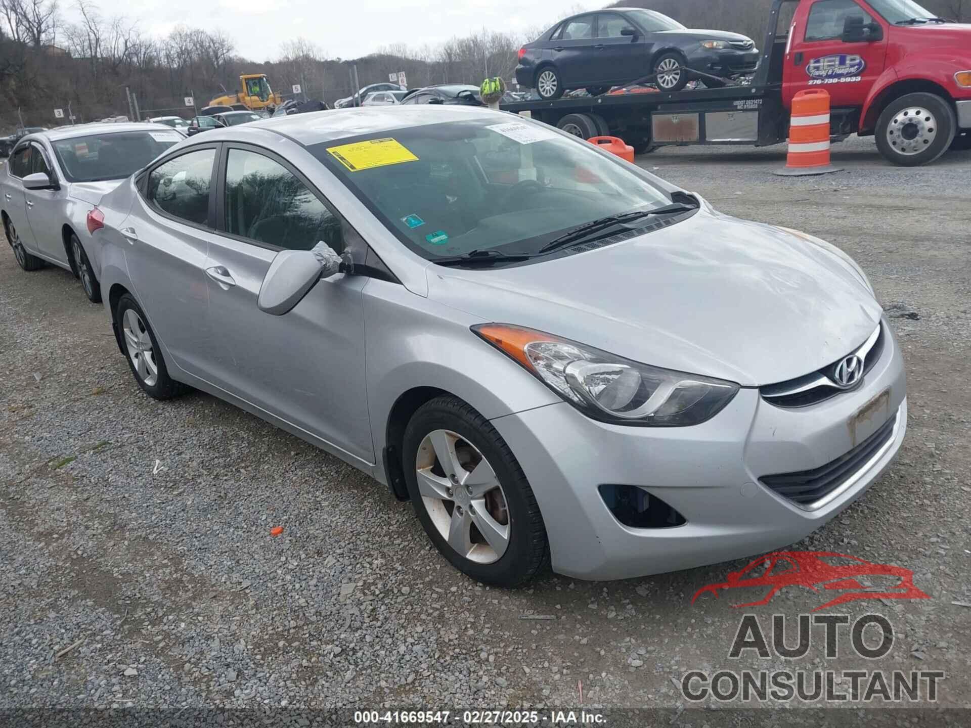 HYUNDAI ELANTRA 2013 - 5NPDH4AE1DH186202
