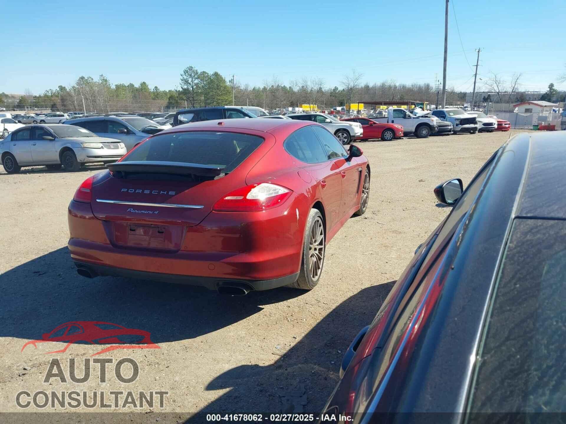 PORSCHE PANAMERA 2011 - WP0AA2A74BL021220