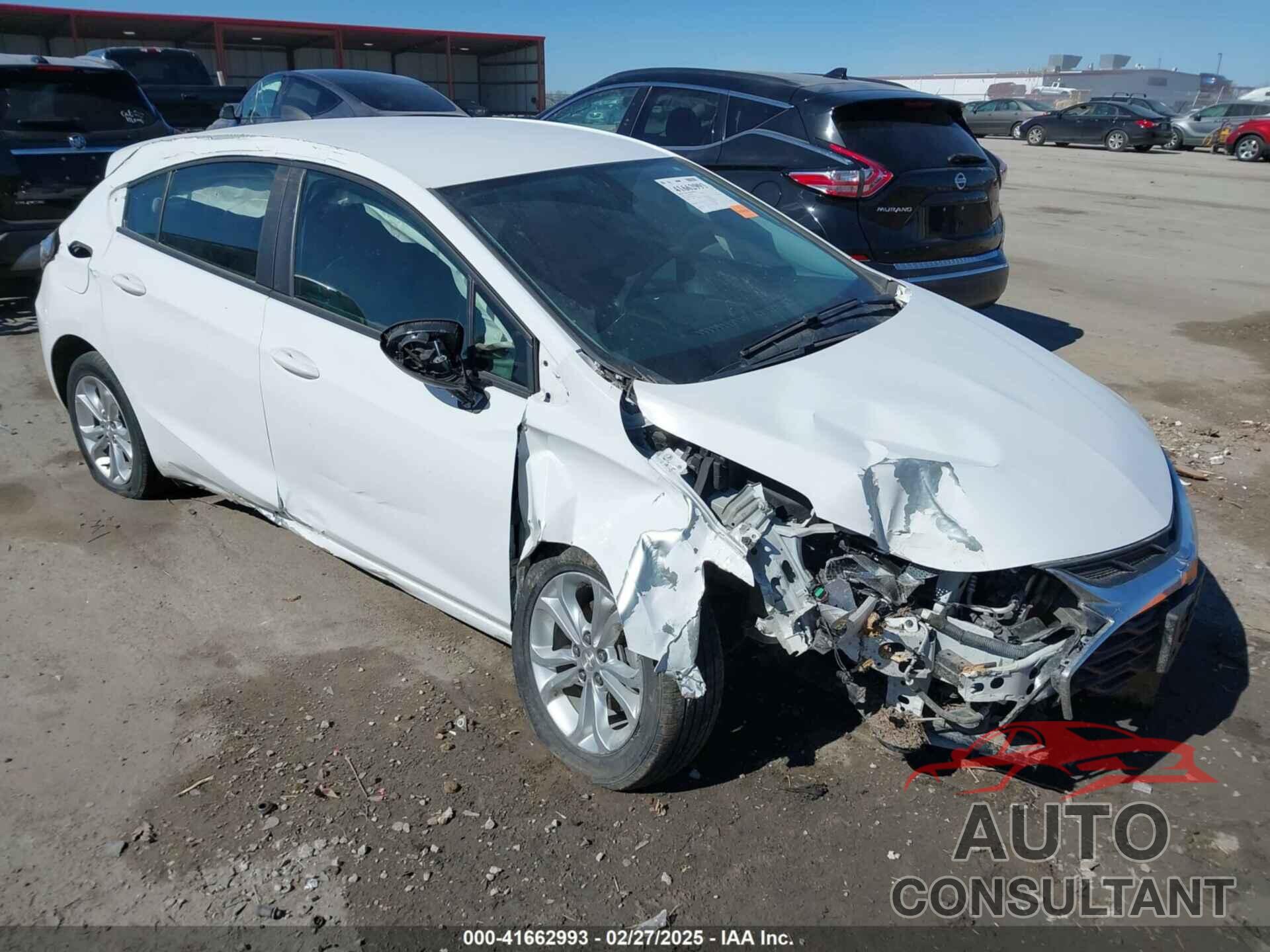 CHEVROLET CRUZE 2019 - 3G1BC6SMXKS550474