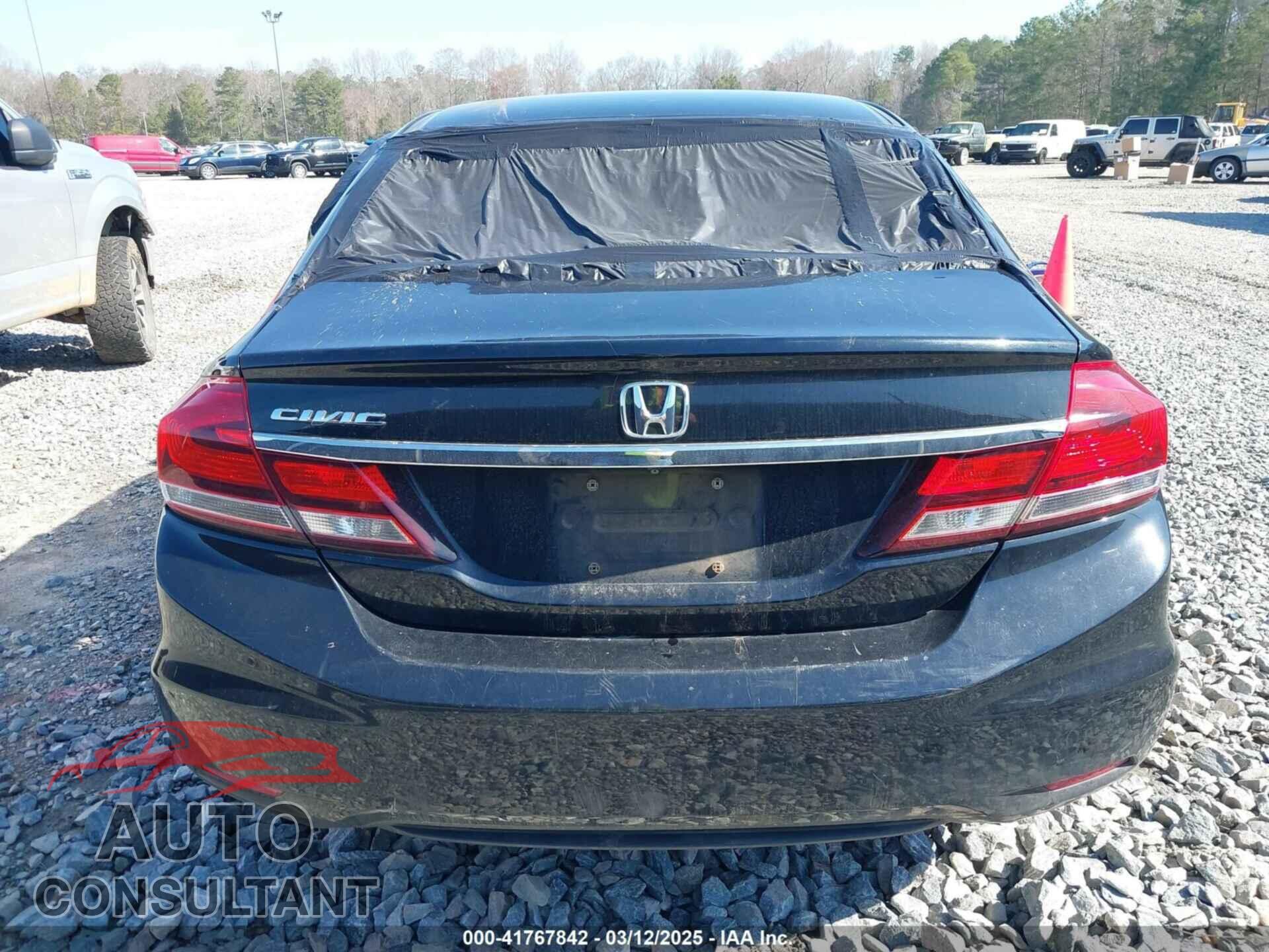 HONDA CIVIC 2013 - 19XFB2F81DE088566