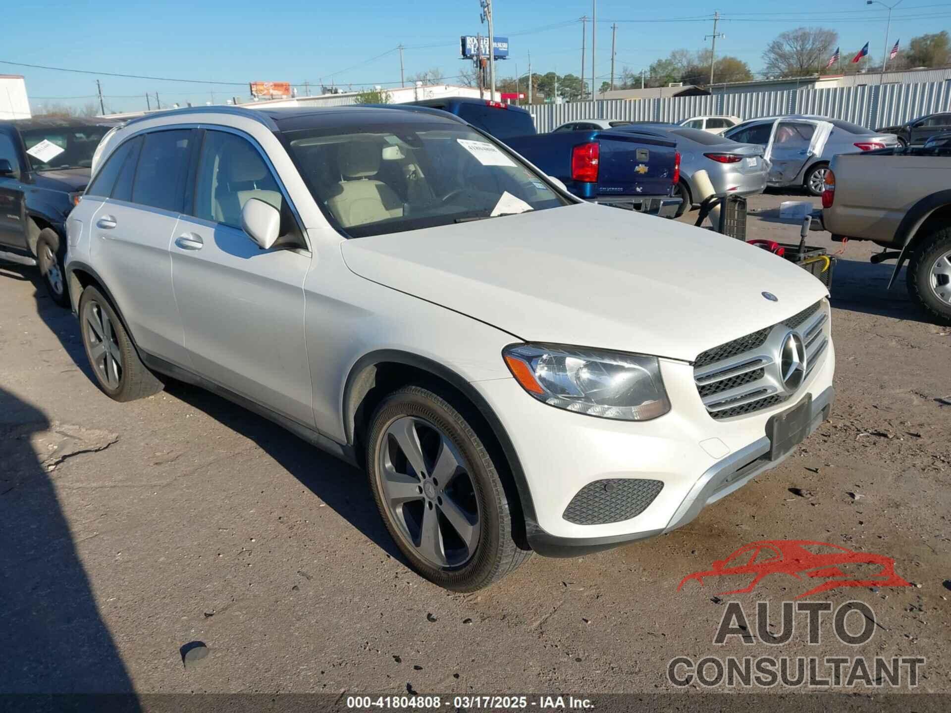 MERCEDES-BENZ GLC 300 2017 - WDC0G4JB8HF185341