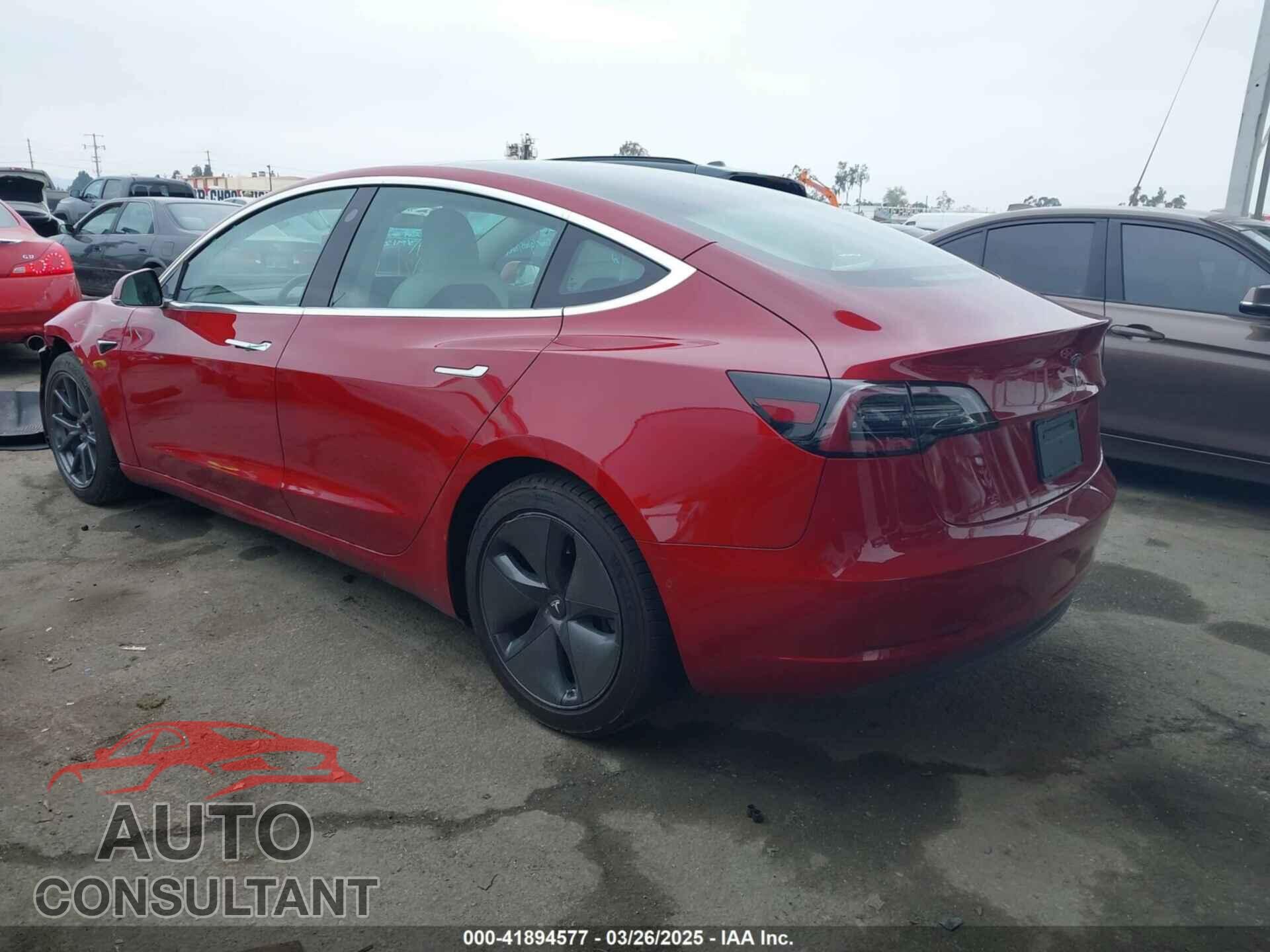 TESLA MODEL 3 2019 - 5YJ3E1EA6KF486002