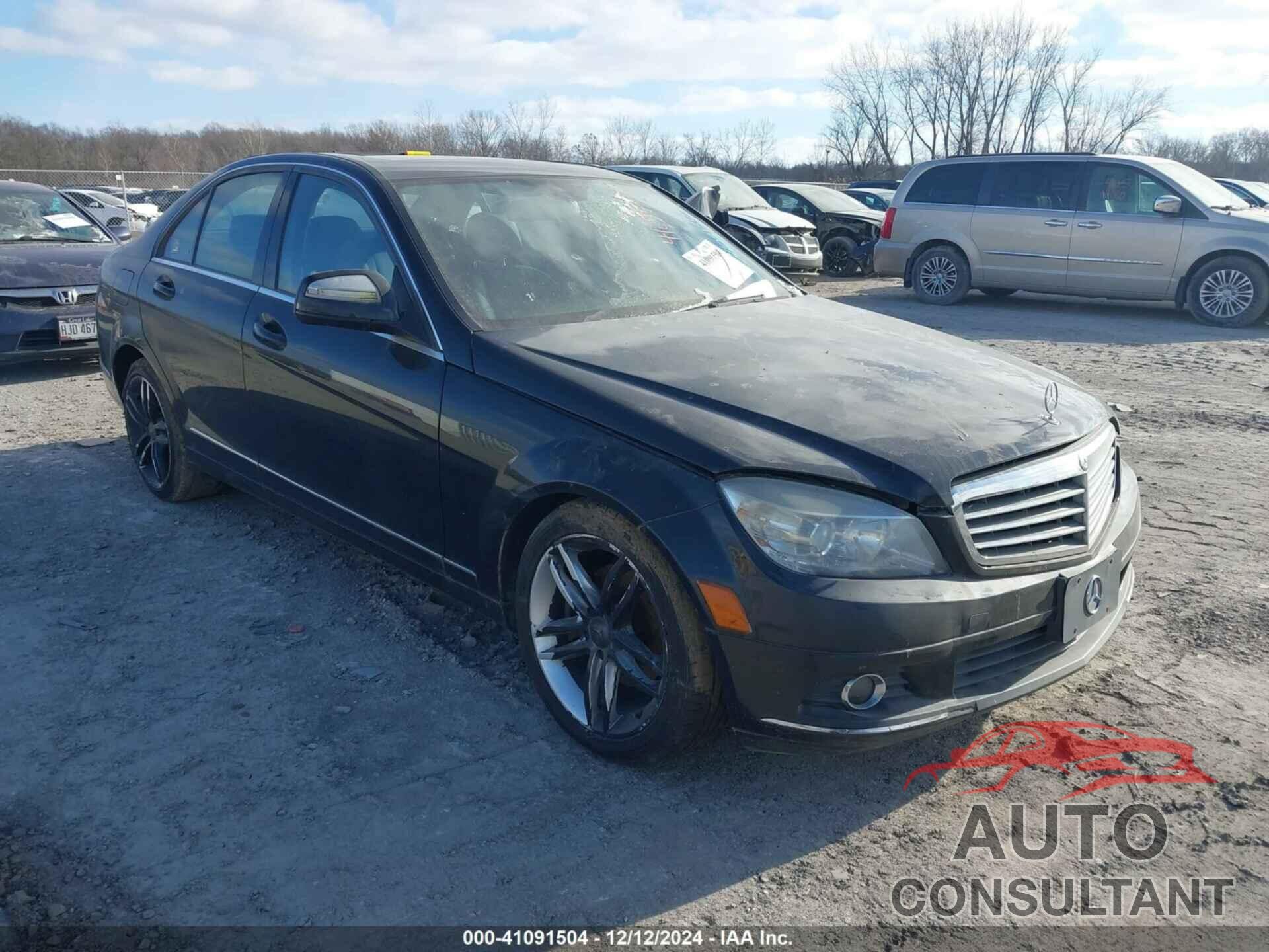 MERCEDES-BENZ C 300 2009 - WDDGF81X29F214897