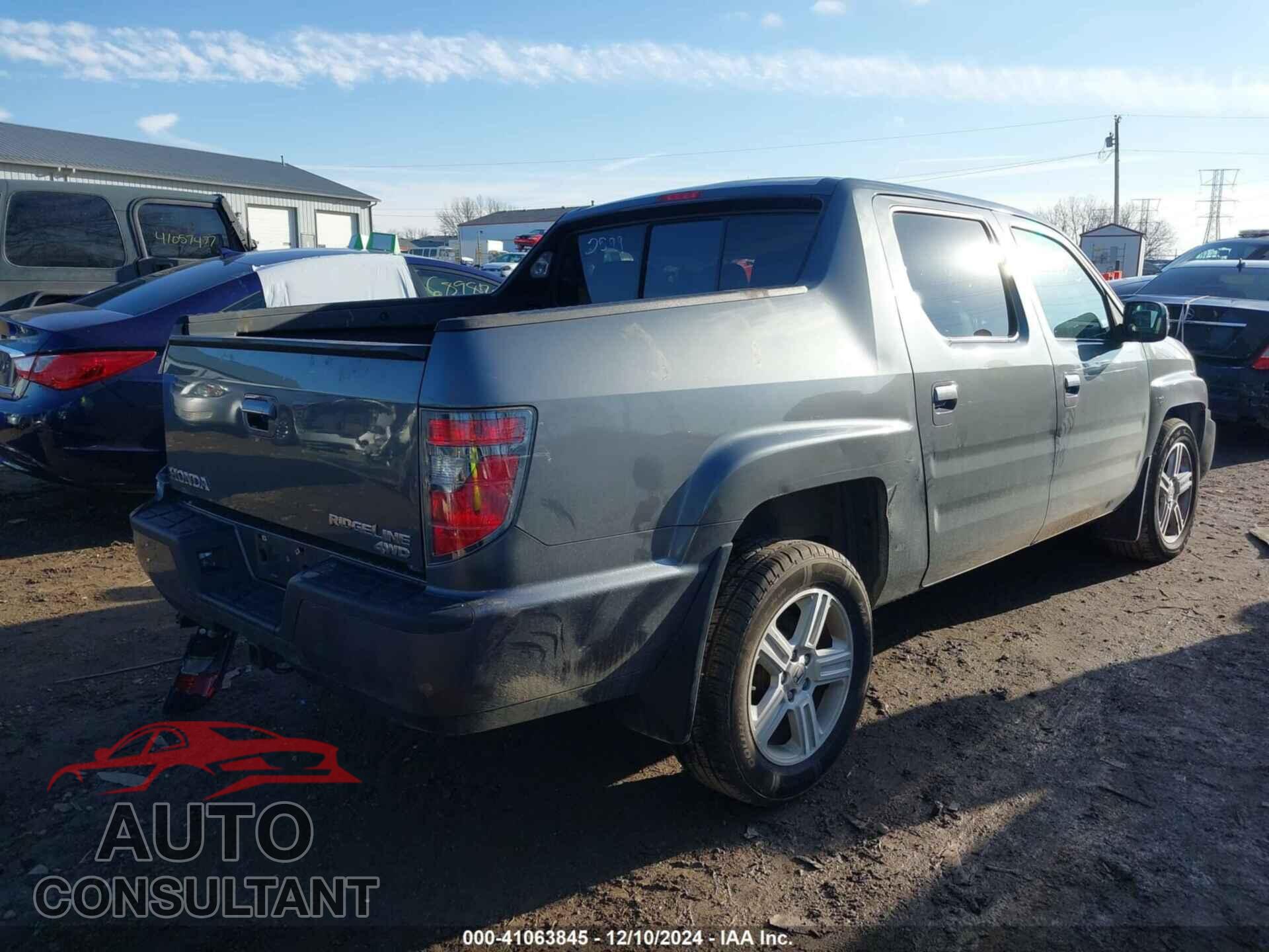 HONDA RIDGELINE 2013 - 5FPYK1F51DB002599