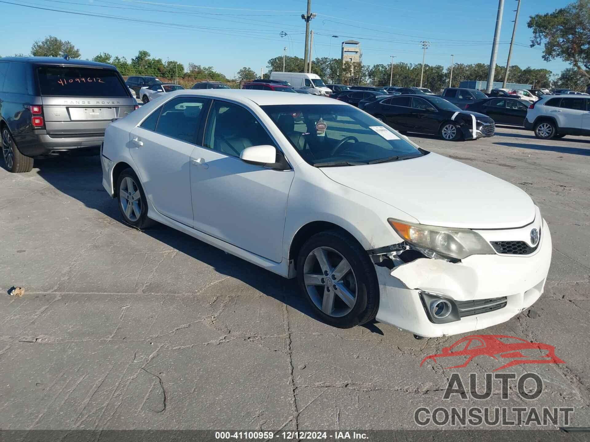 TOYOTA CAMRY 2012 - 4T1BF1FK6CU535865