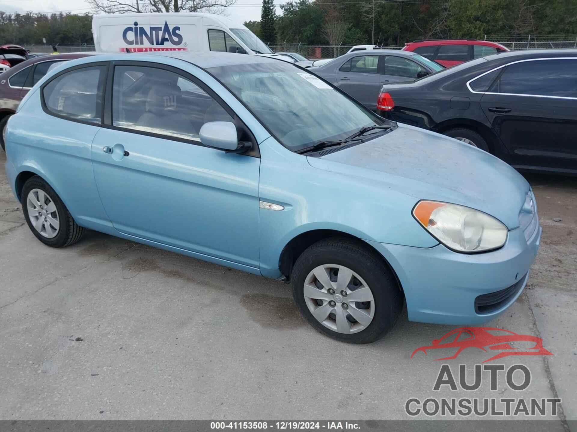 HYUNDAI ACCENT 2010 - KMHCM3AC8AU156501