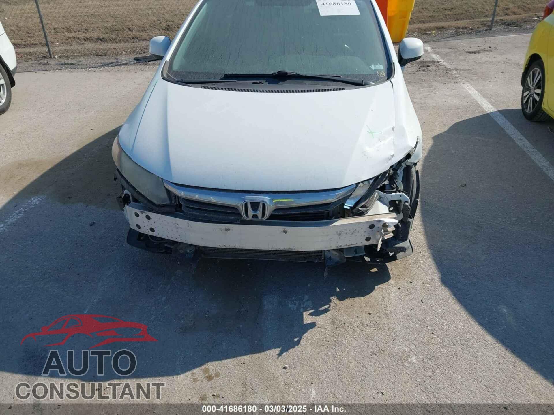 HONDA CIVIC 2012 - 19XFB2F97CE047267