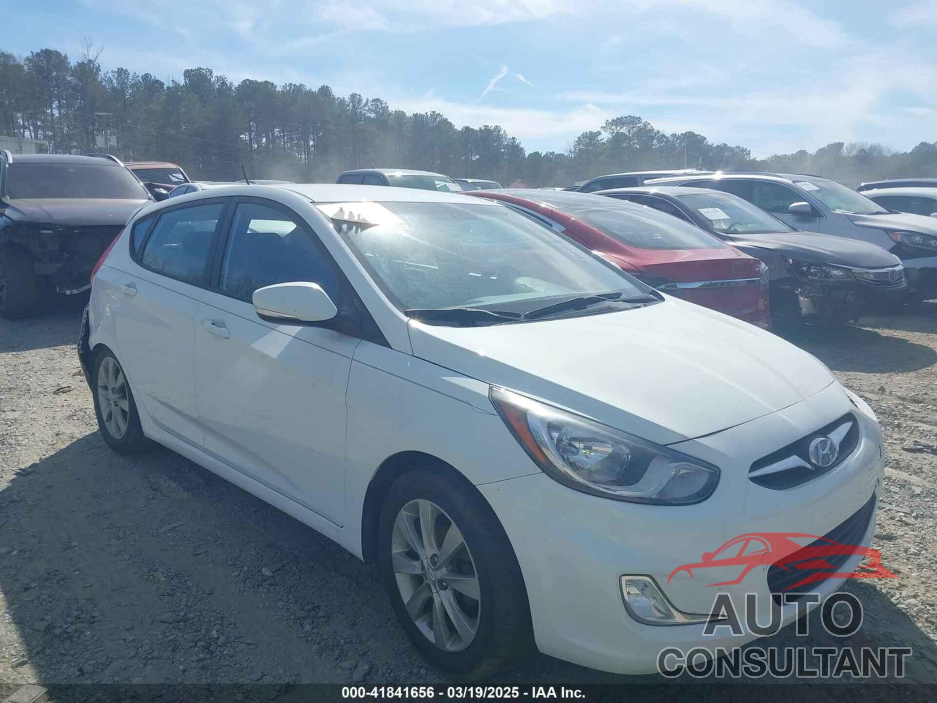HYUNDAI ACCENT 2013 - KMHCU5AE5DU131220