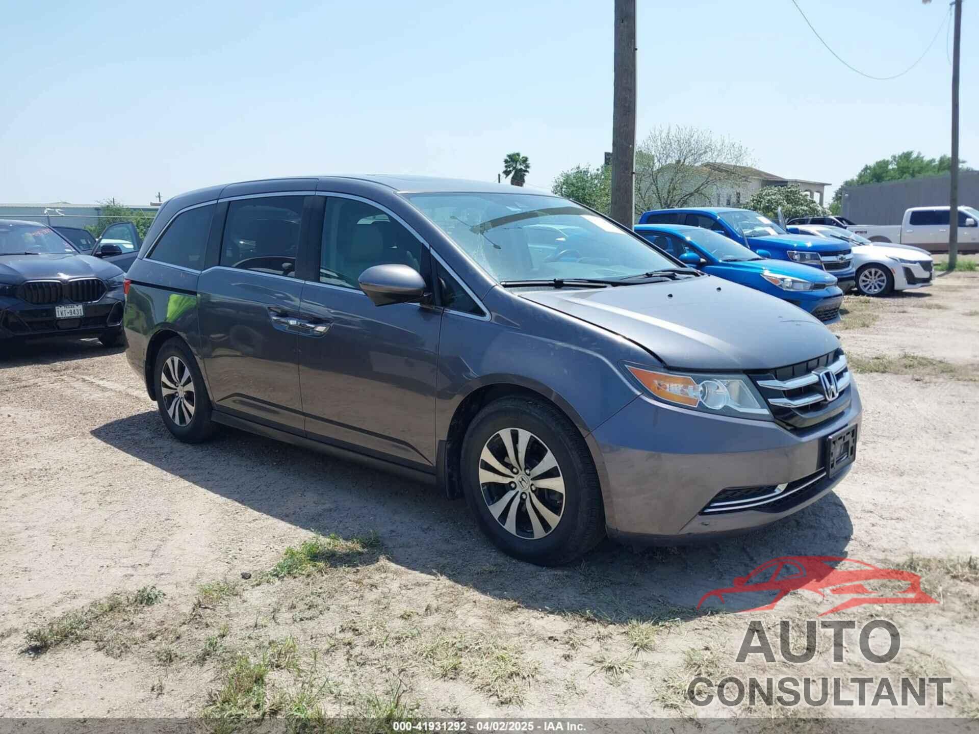 HONDA ODYSSEY 2016 - 5FNRL5H65GB038372