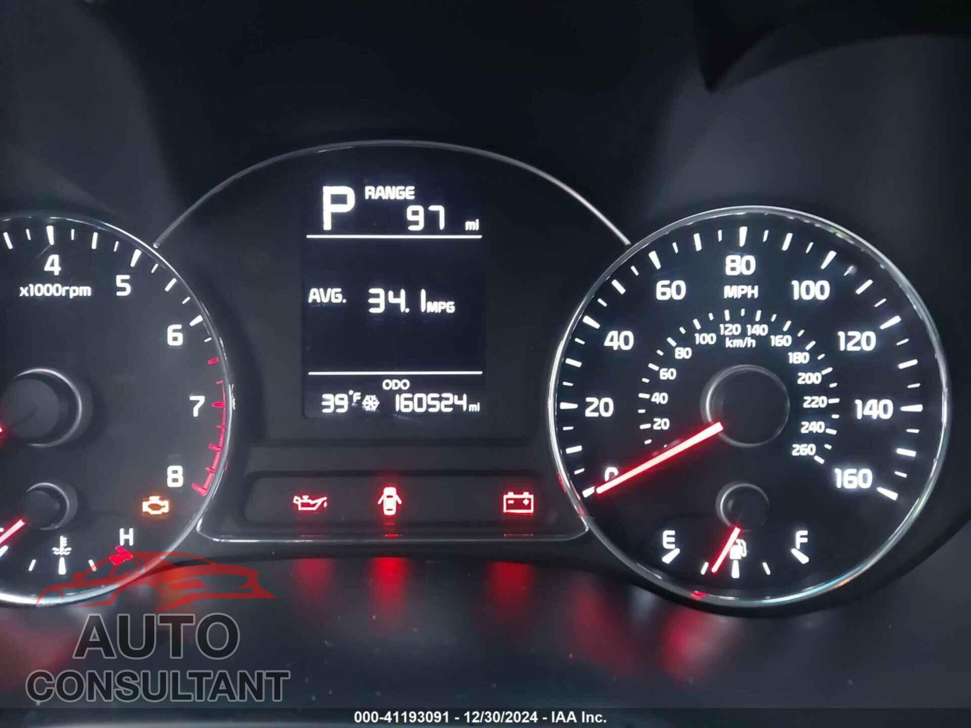 KIA FORTE 2017 - 3KPFK4A70HE113036