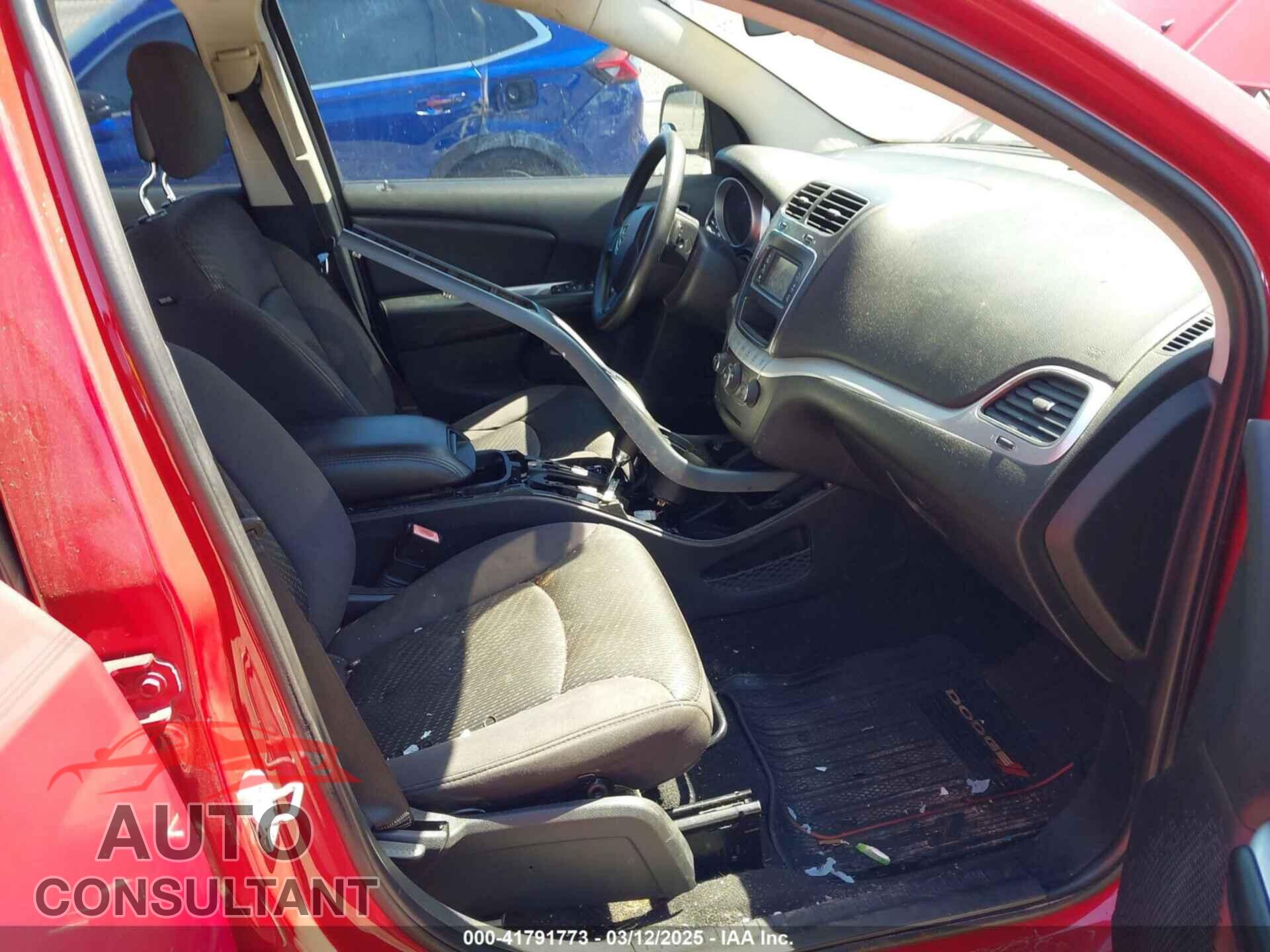 DODGE JOURNEY 2012 - 3C4PDCAB0CT324450