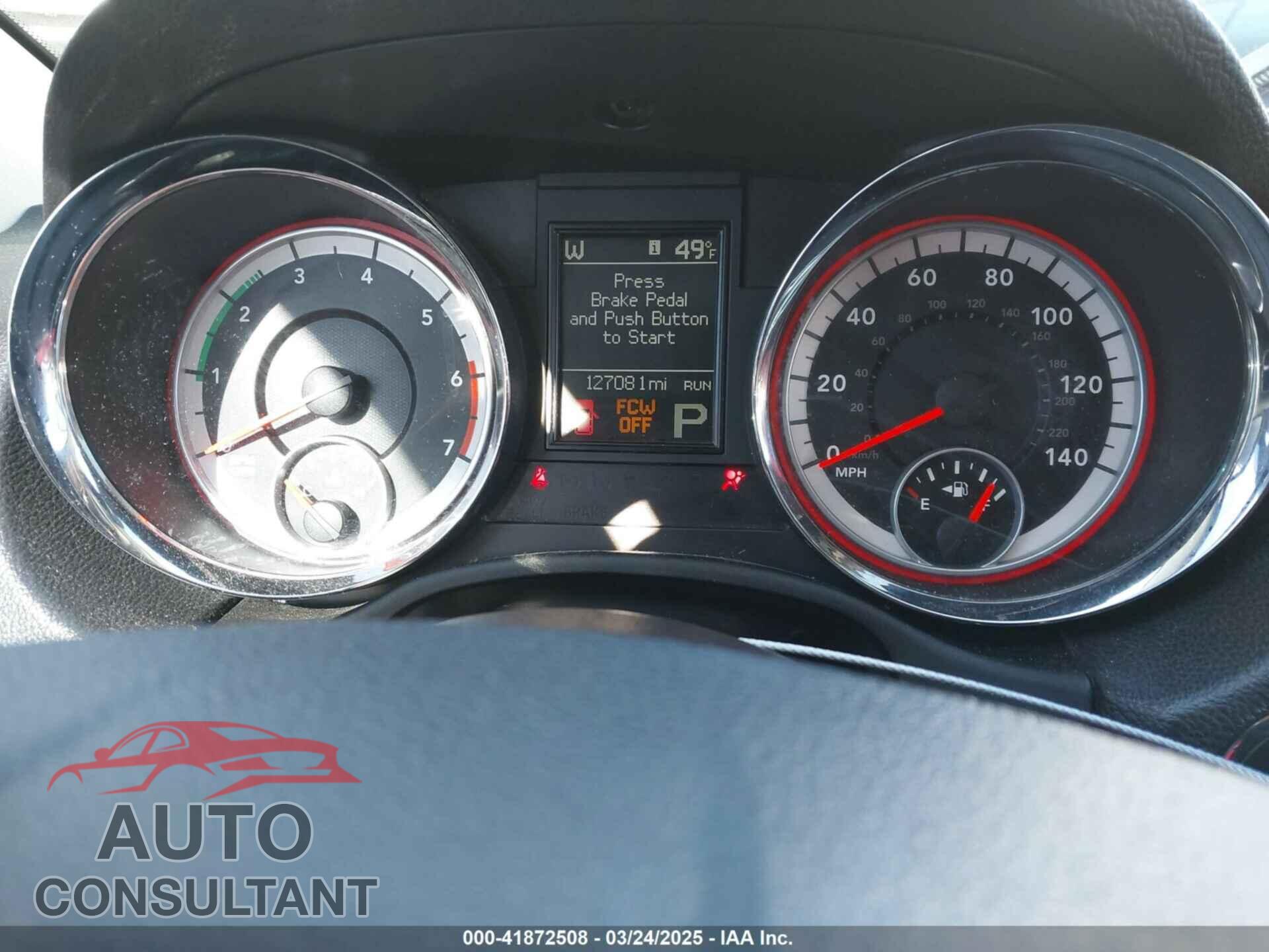 DODGE DURANGO 2012 - 1C4SDHET4CC180732