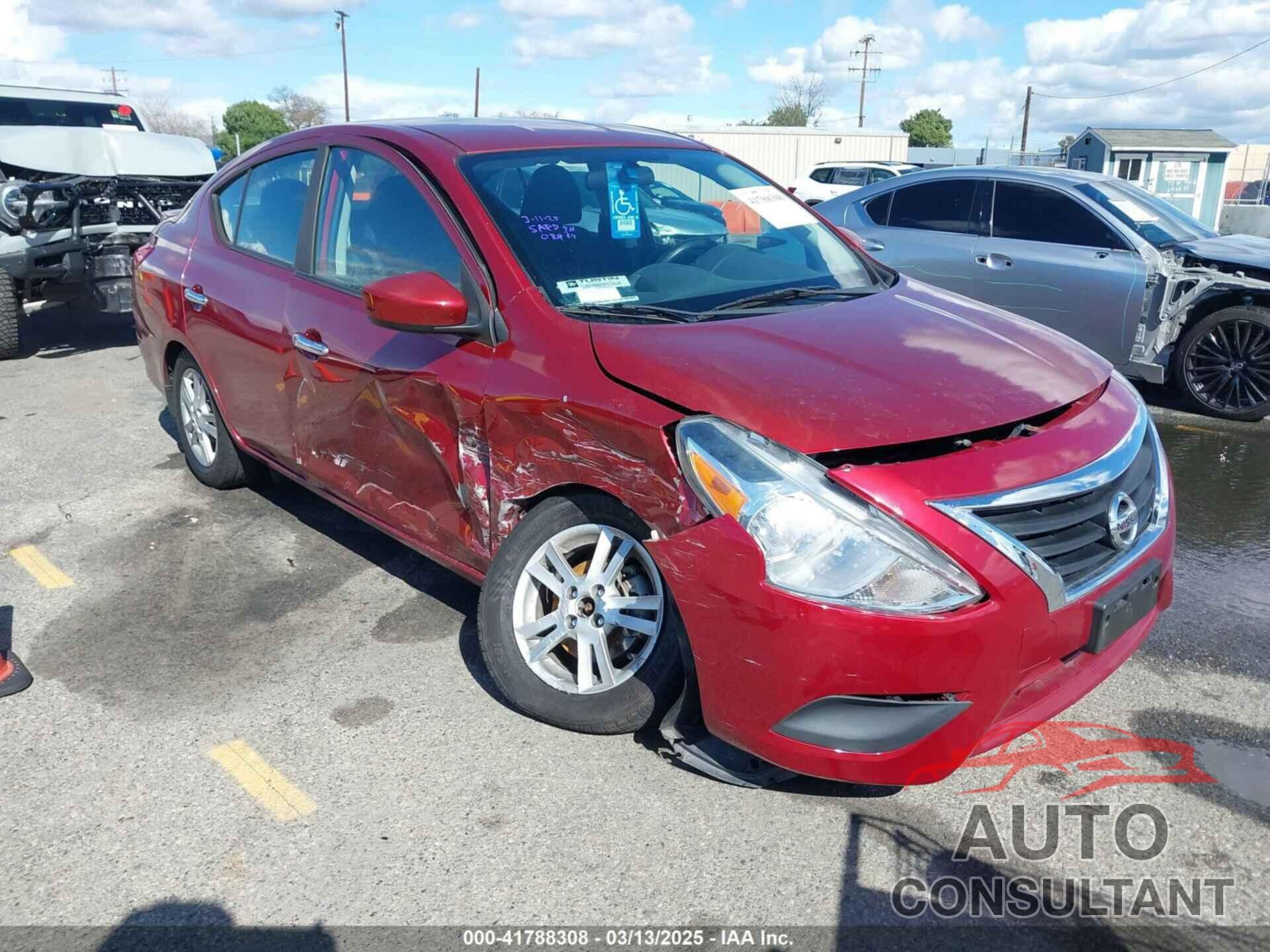 NISSAN VERSA 2016 - 3N1CN7APXGL889666