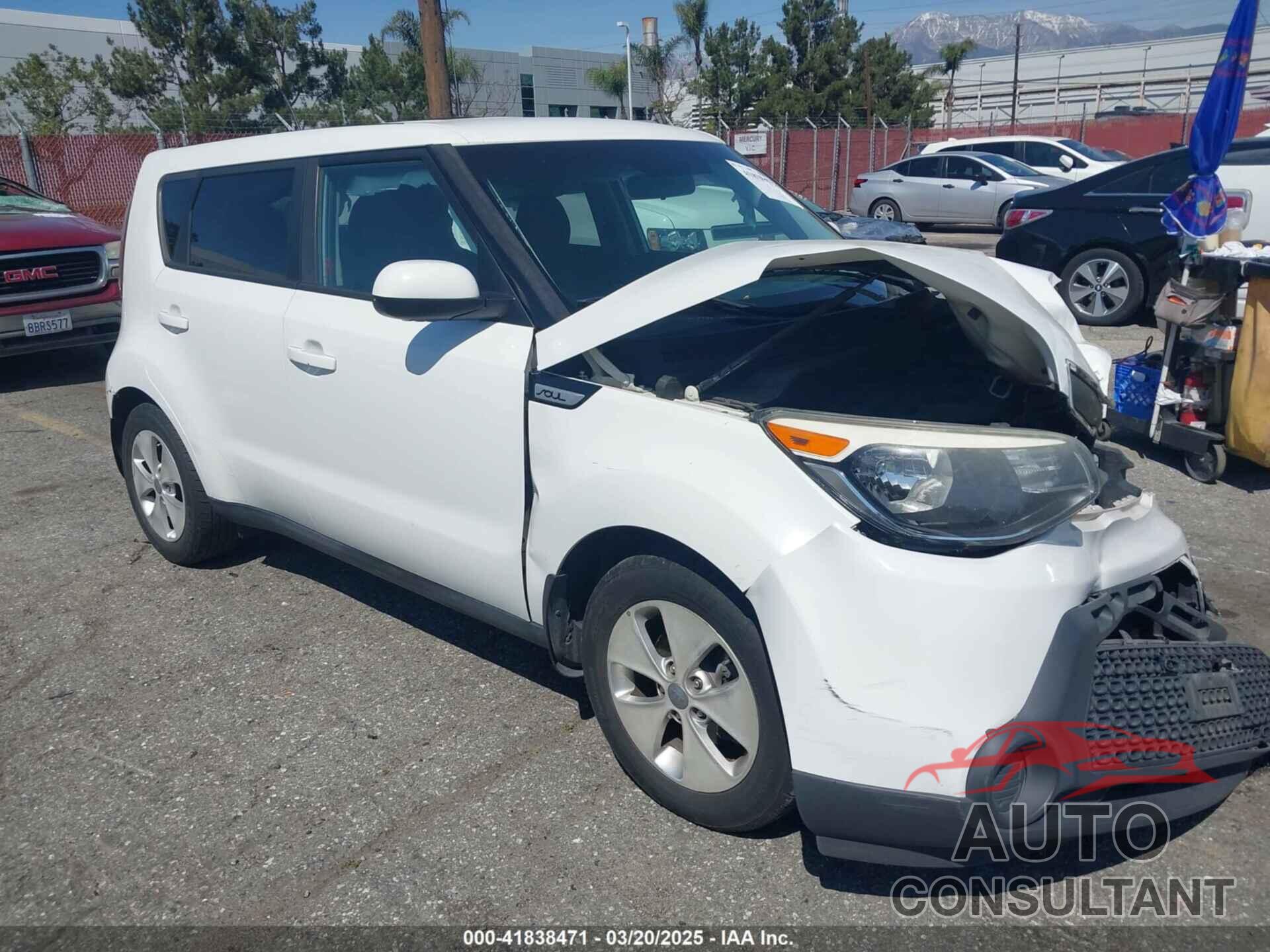 KIA SOUL 2016 - KNDJN2A21G7835270