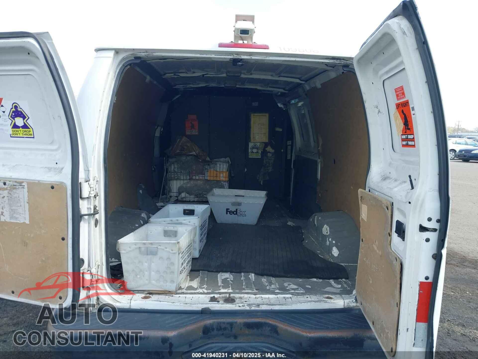FORD E-150 2010 - 1FTNE1EW8ADA91801