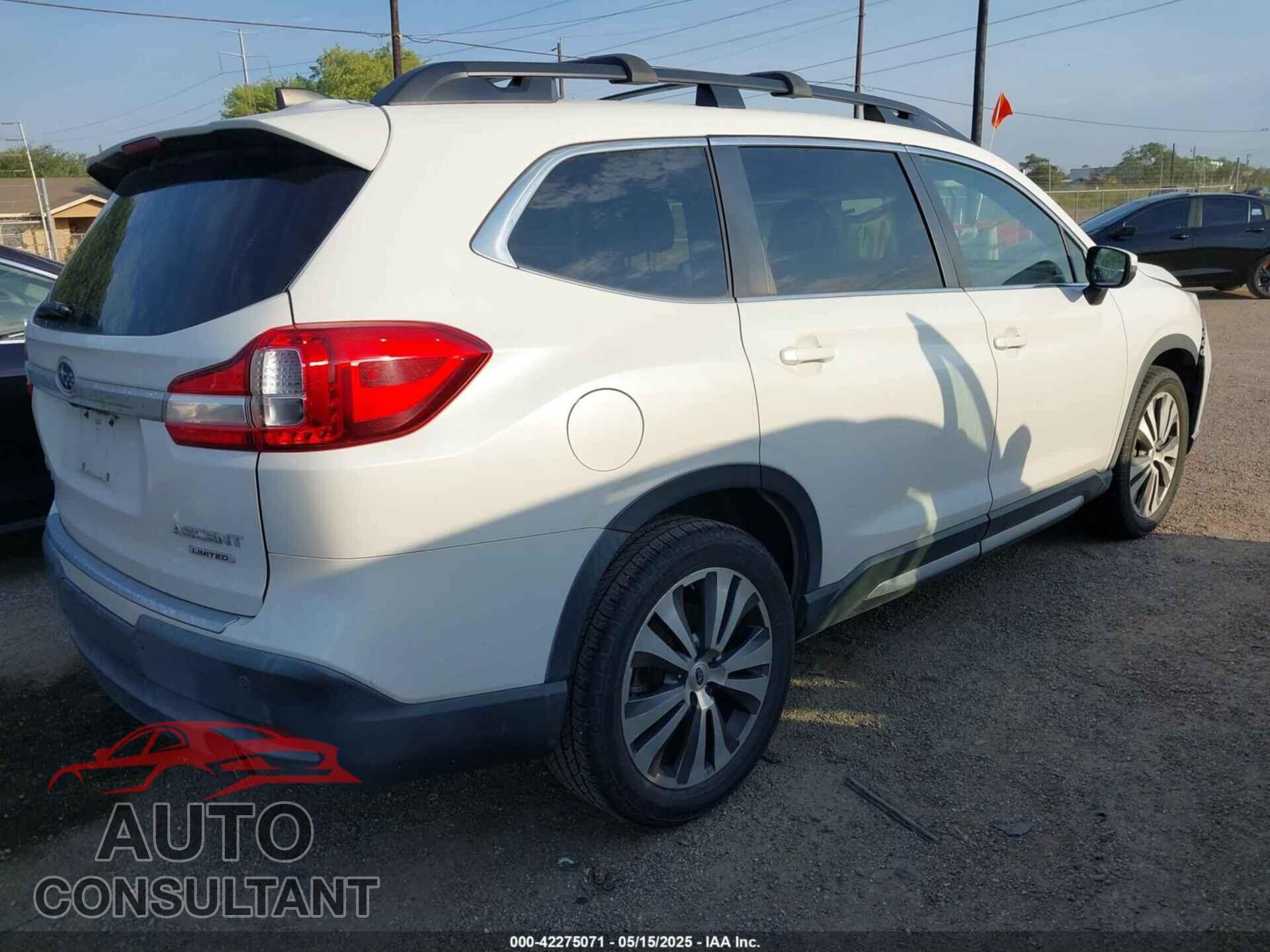 SUBARU ASCENT 2019 - 4S4WMAMD6K3473223