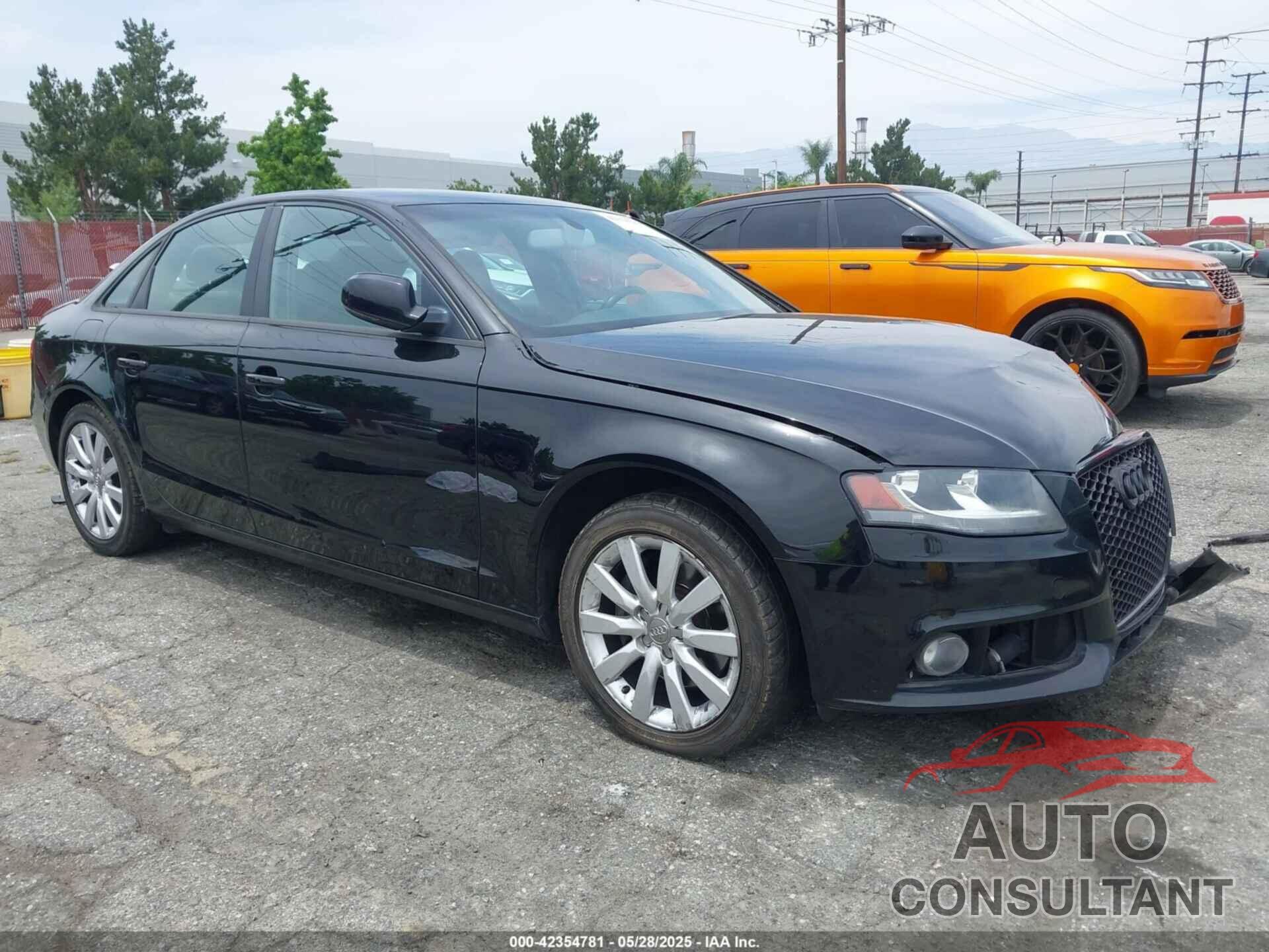 AUDI A4 2012 - WAUAFAFL5CA115358