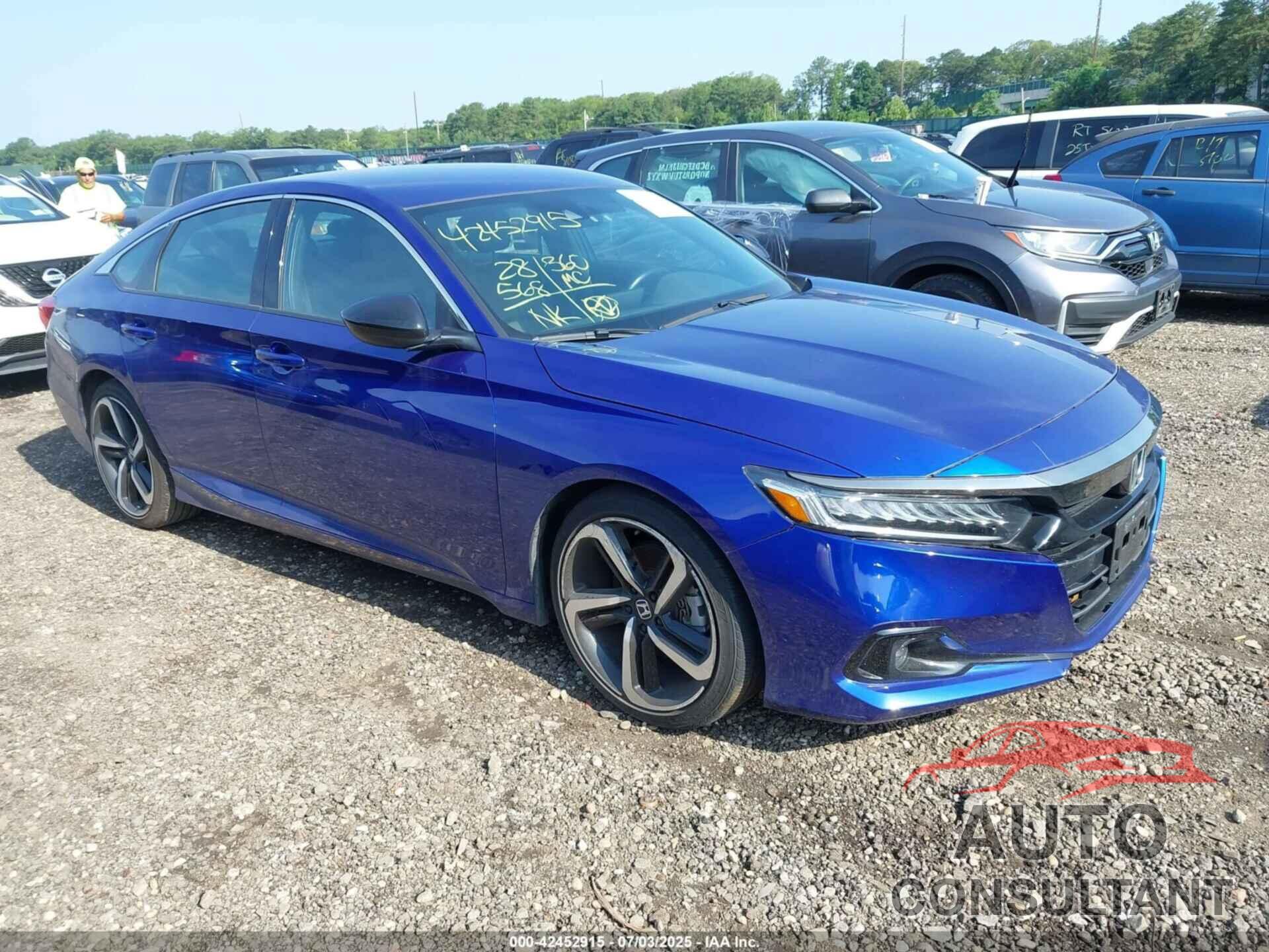 HONDA ACCORD 2022 - 1HGCV1F38NA077059