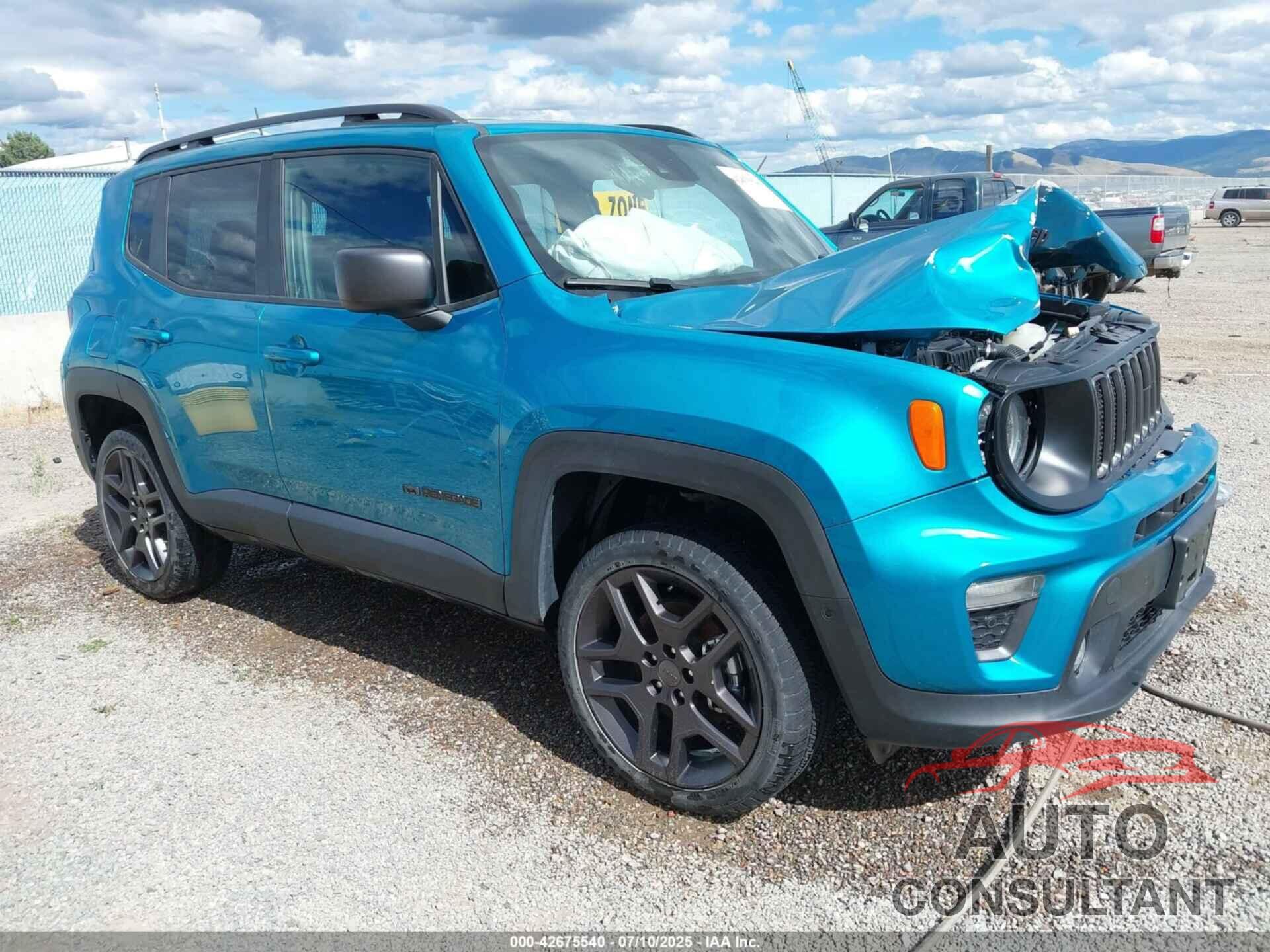 JEEP RENEGADE 2021 - ZACNJDB11MPN35156