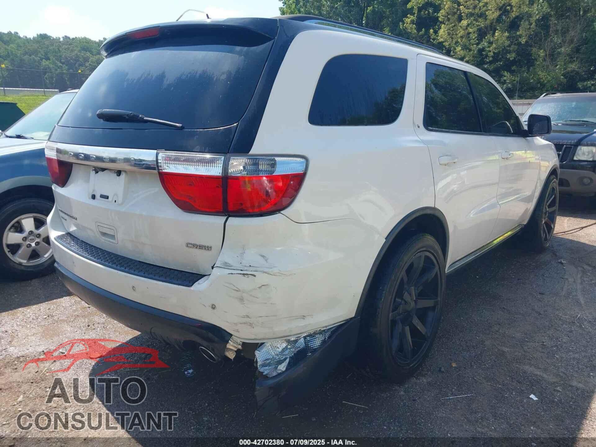 DODGE DURANGO 2011 - 1D4RE4GG6BC677254
