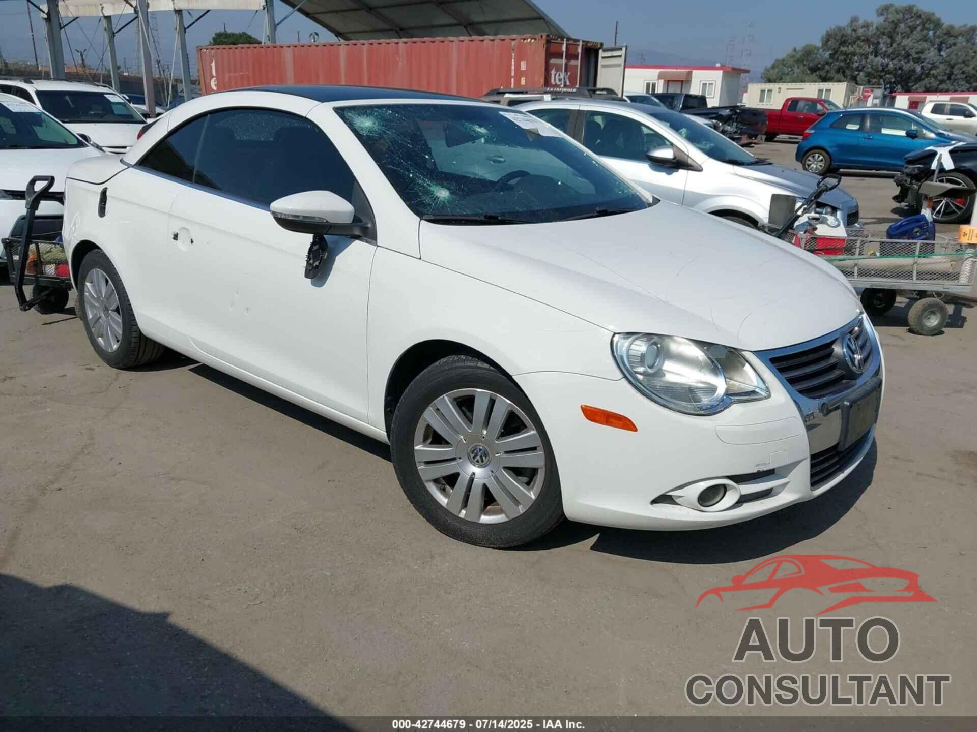 VOLKSWAGEN EOS 2010 - WVWBA7AH7AV018681