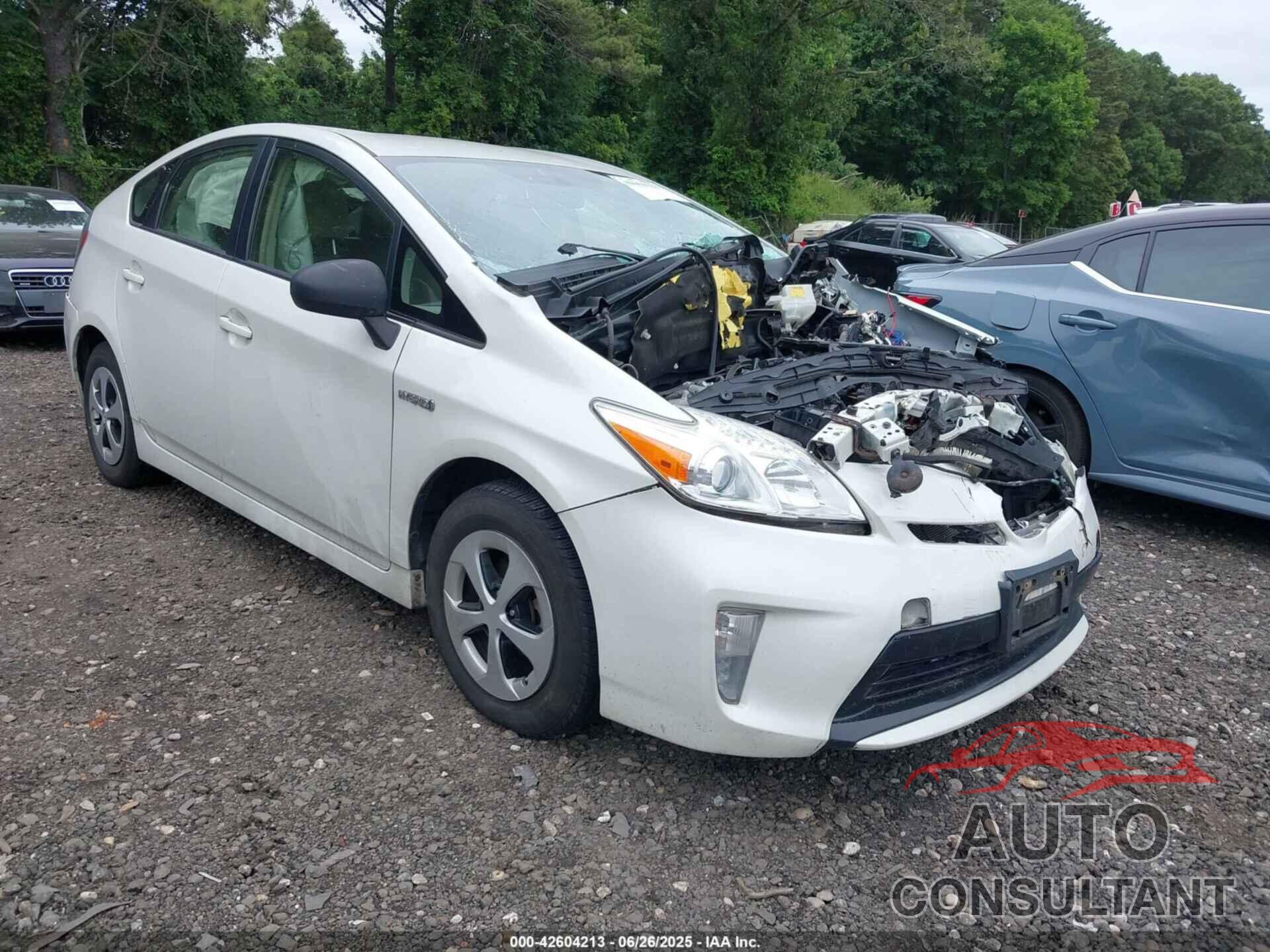 TOYOTA PRIUS 2015 - JTDKN3DUXF0464365