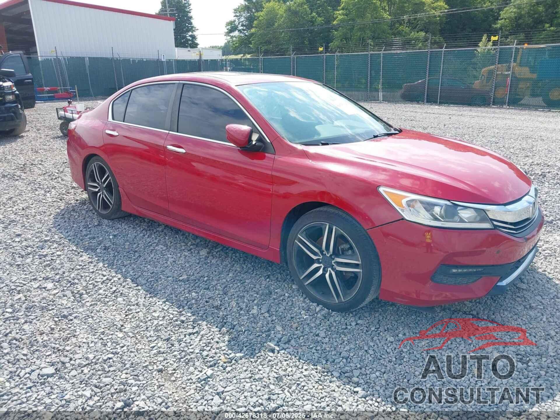 HONDA ACCORD 2017 - 1HGCR2F5XHA095790