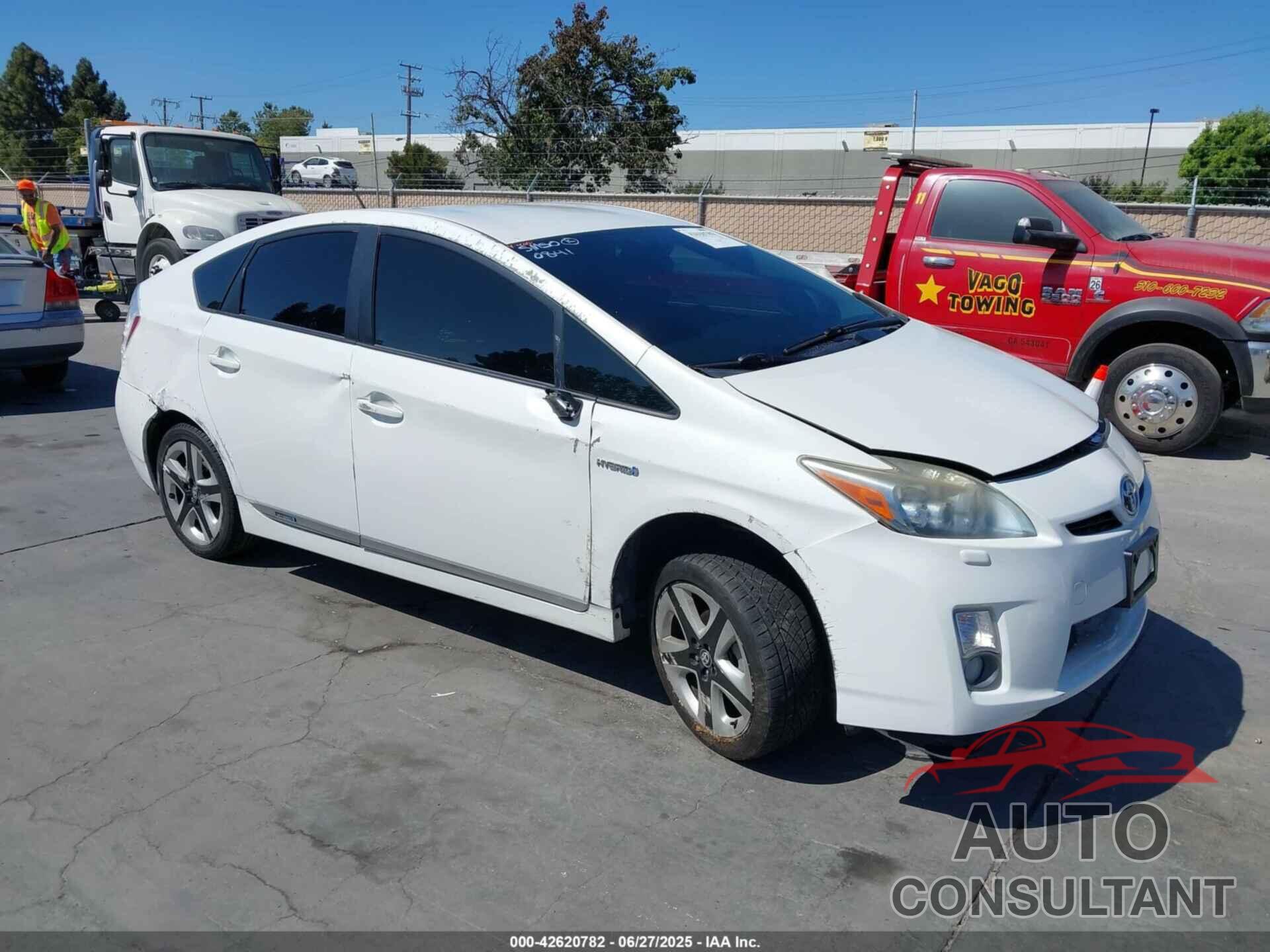 TOYOTA PRIUS 2010 - JTDKN3DUXA0110841