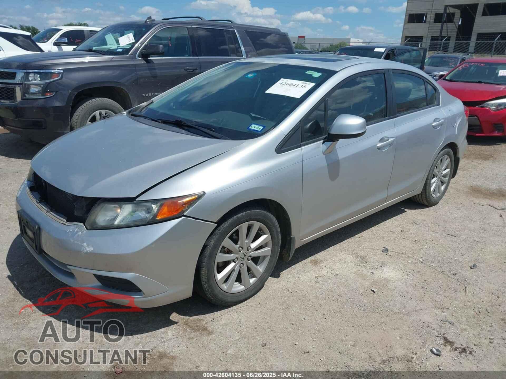HONDA CIVIC 2012 - 2HGFB2F80CH329652