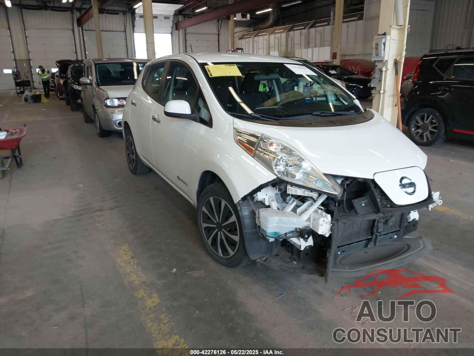 NISSAN LEAF 2015 - 1N4AZ0CPXFC334665