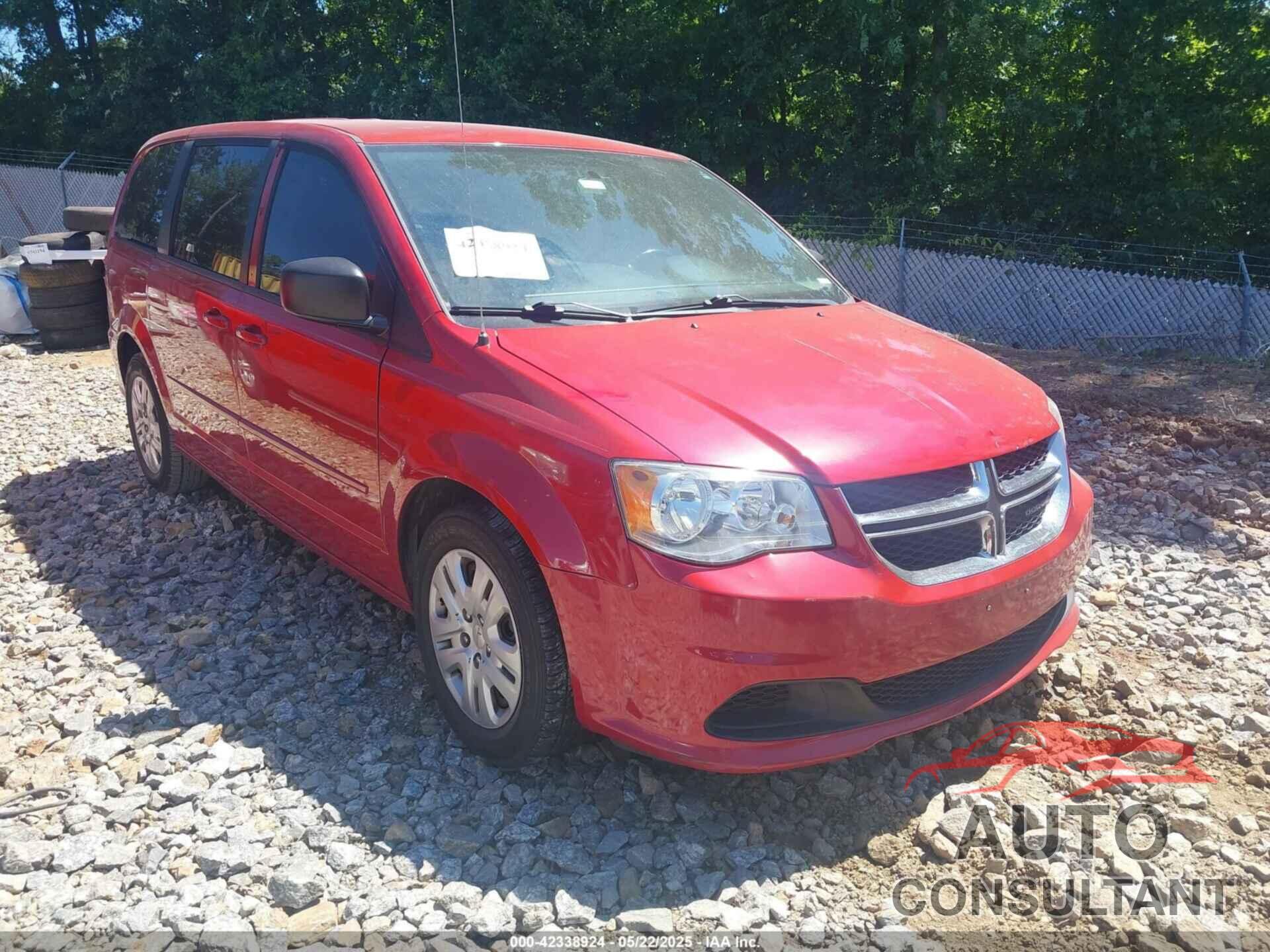 DODGE GRAND CARAVAN 2016 - 2C4RDGBG2GR153042